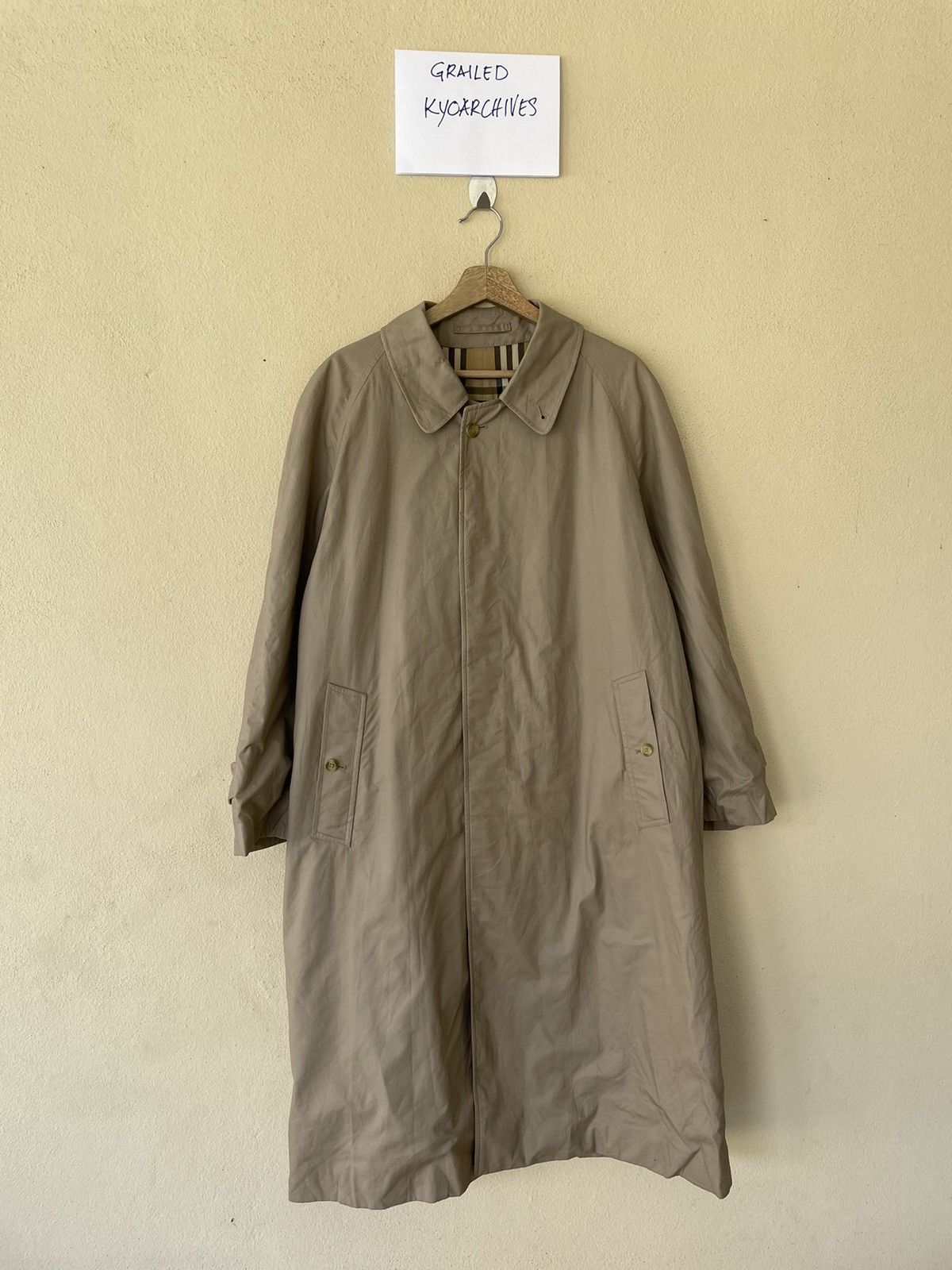 Burberry VINTAGE BURBERRY’S TRENCH JACKET Size US L / EU 52-54 / 3 - 1 Thumbnail