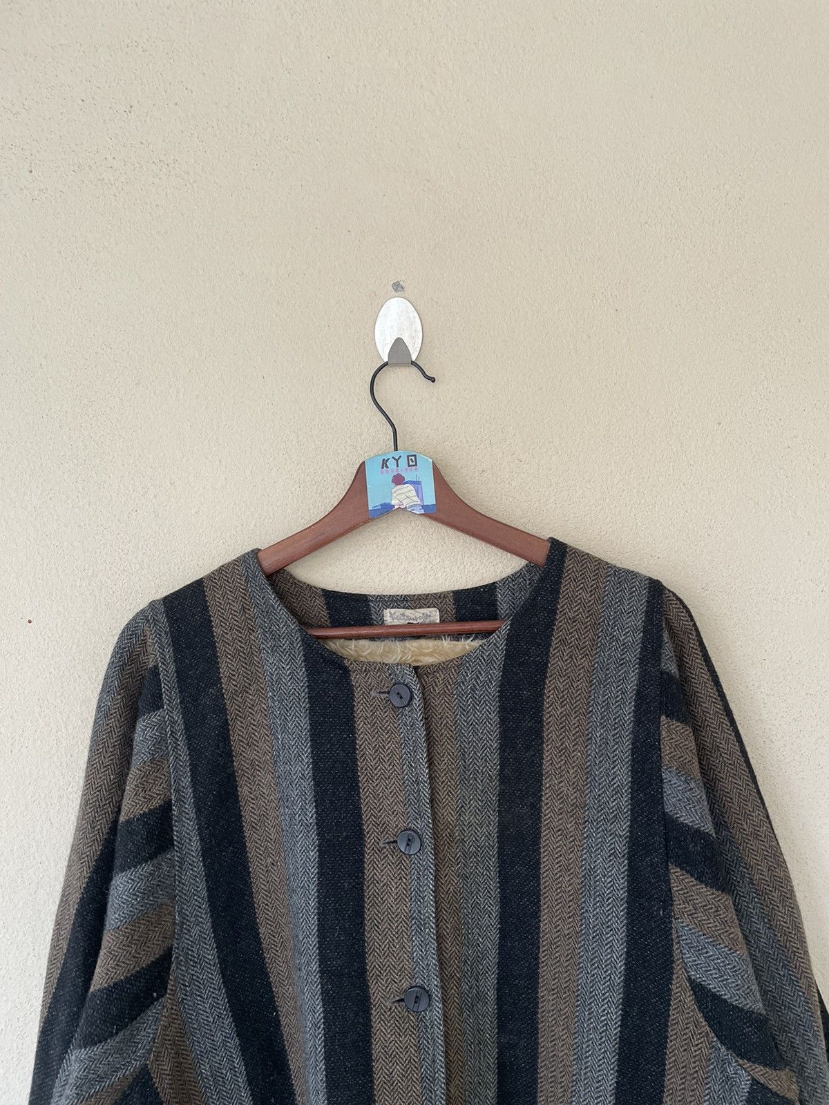 Japanese Brand × Vintage VINTAGE JAPANESE SHEARLING JACKET Size US M / EU 48-50 / 2 - 3 Thumbnail