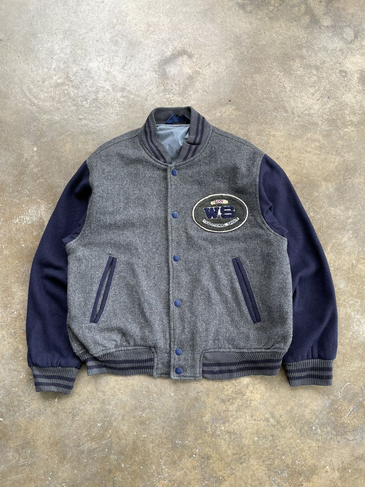 Japanese Brand × Vintage VINTAGE Y2K WS STADIUM JUMPER Size US M / EU 48-50 / 2 - 1 Thumbnail