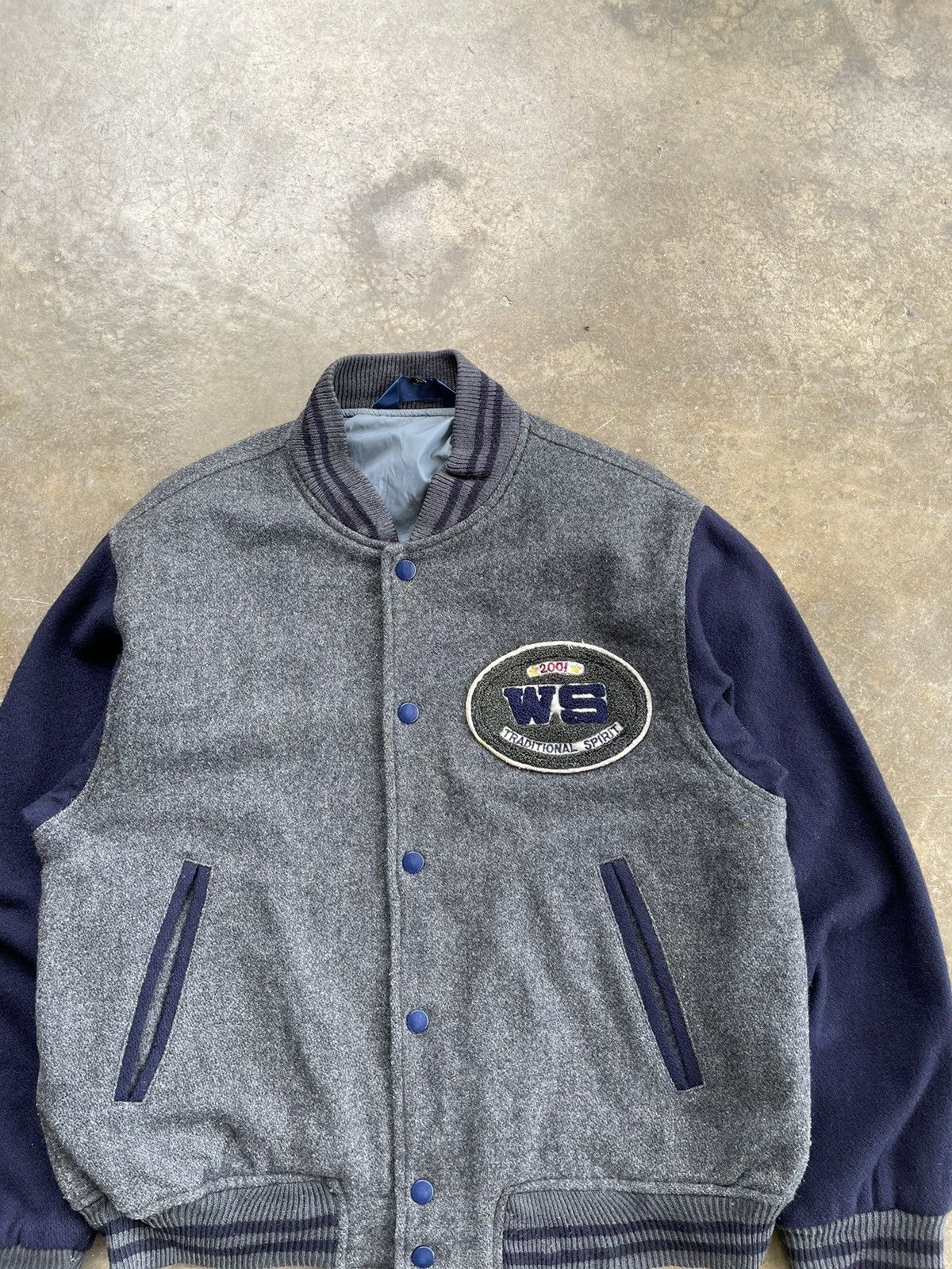 Japanese Brand × Vintage VINTAGE Y2K WS STADIUM JUMPER Size US M / EU 48-50 / 2 - 2 Thumbnail