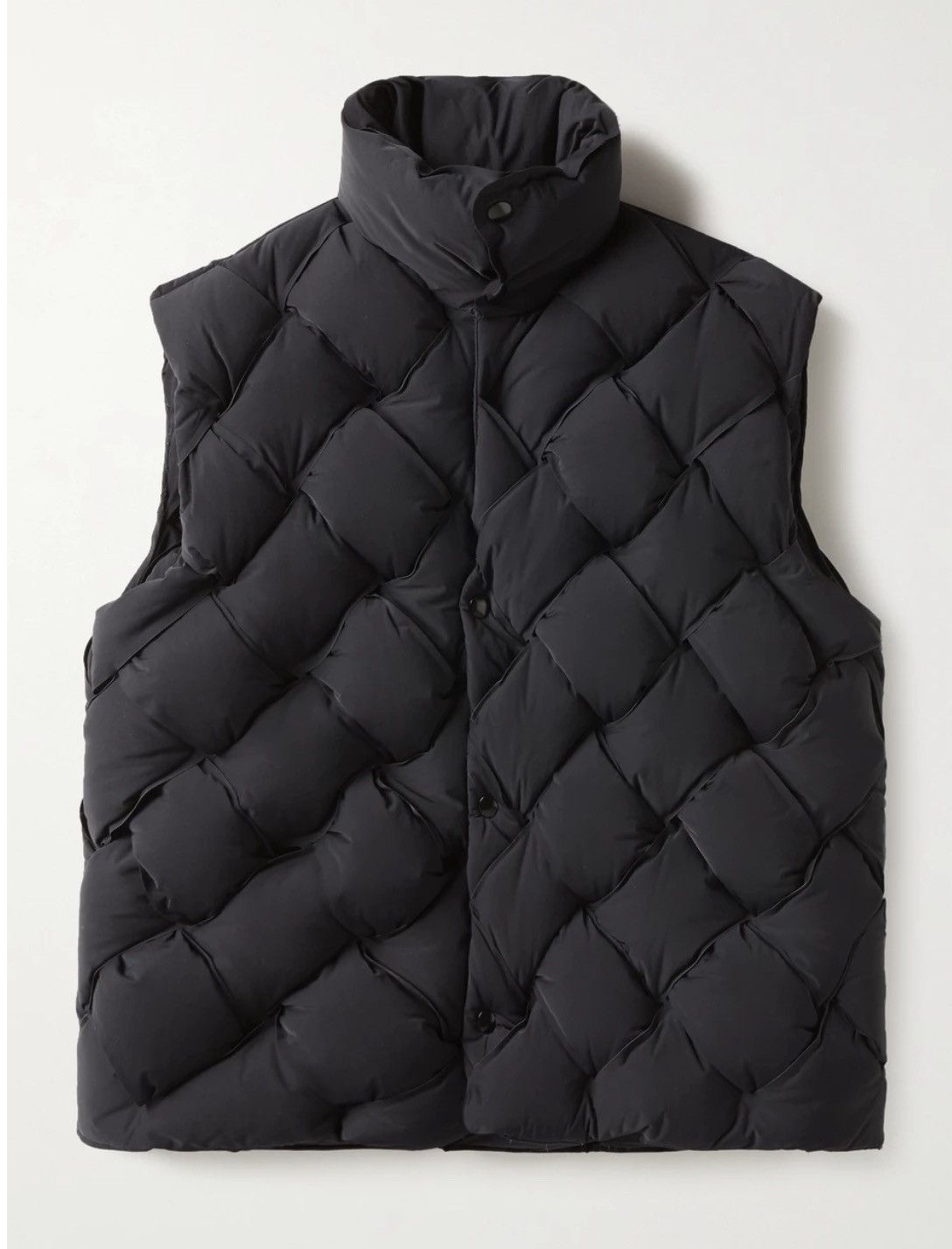 Bottega Veneta Intrecciato Padded Shell Gilet Size US S / EU 44-46 / 1 - 1 Thumbnail