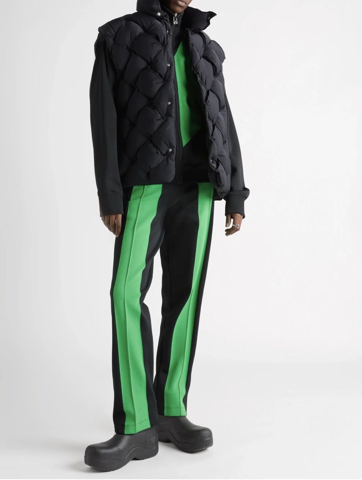 Bottega Veneta Intrecciato Padded Shell Gilet Size US S / EU 44-46 / 1 - 3 Thumbnail