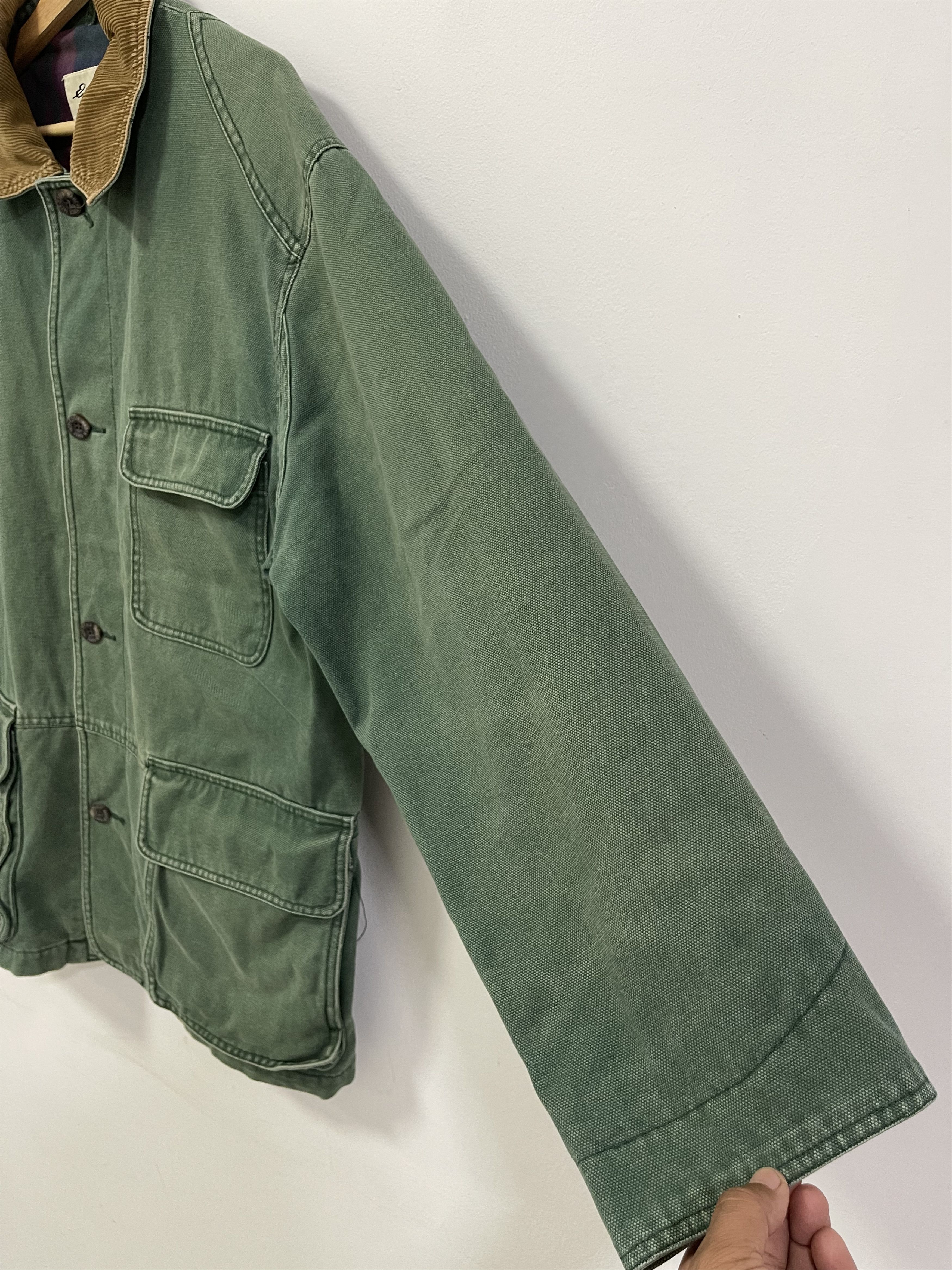 Eddie Bauer Sun Faded Eddie Bauer Quilted Lined Vintage Jacket Size US M / EU 48-50 / 2 - 3 Thumbnail