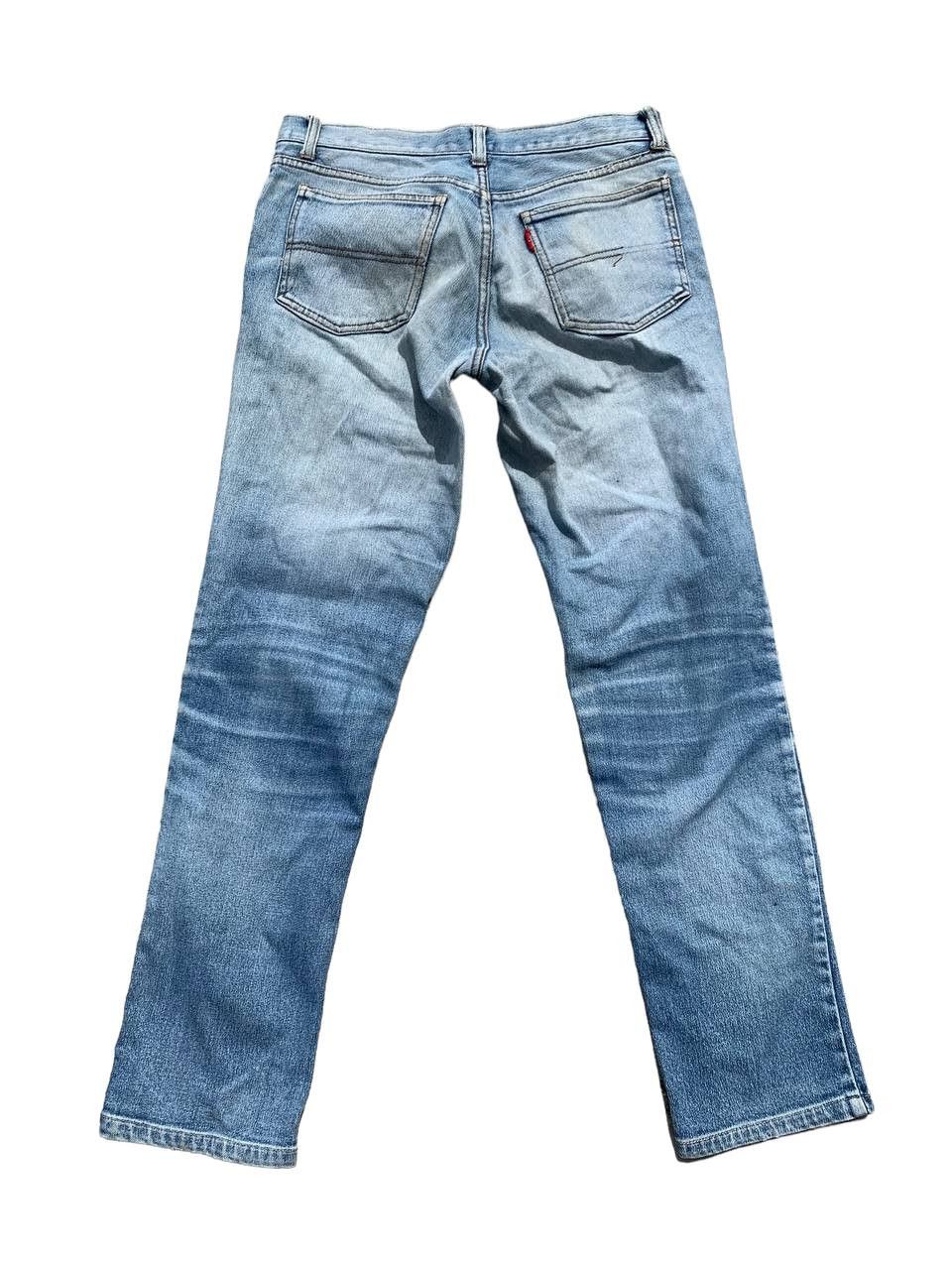 Japanese Brand Blue Way Distressed Washed Denim Size US 28 / EU 44 - 2 Thumbnail