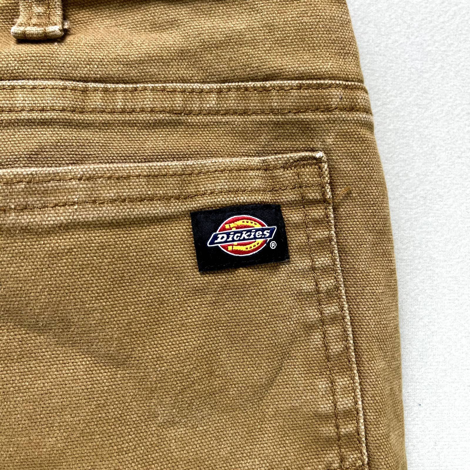 Dickies Dickies Carpenter Pants Mens 40x30 Tan Canvas Utility Work Size US 40 / EU 56 - 3 Thumbnail