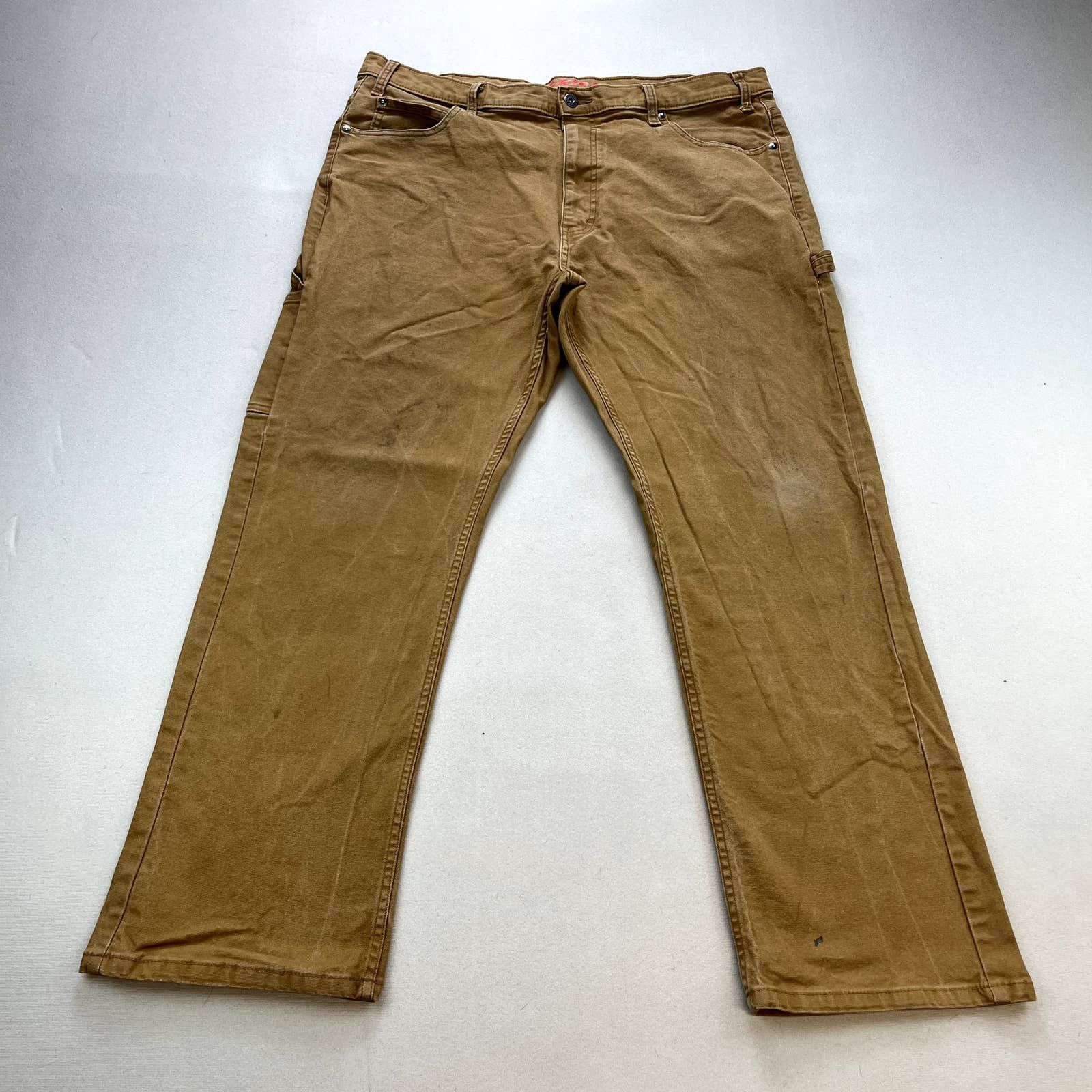 Dickies Dickies Carpenter Pants Mens 40x30 Tan Canvas Utility Work Size US 40 / EU 56 - 4 Thumbnail