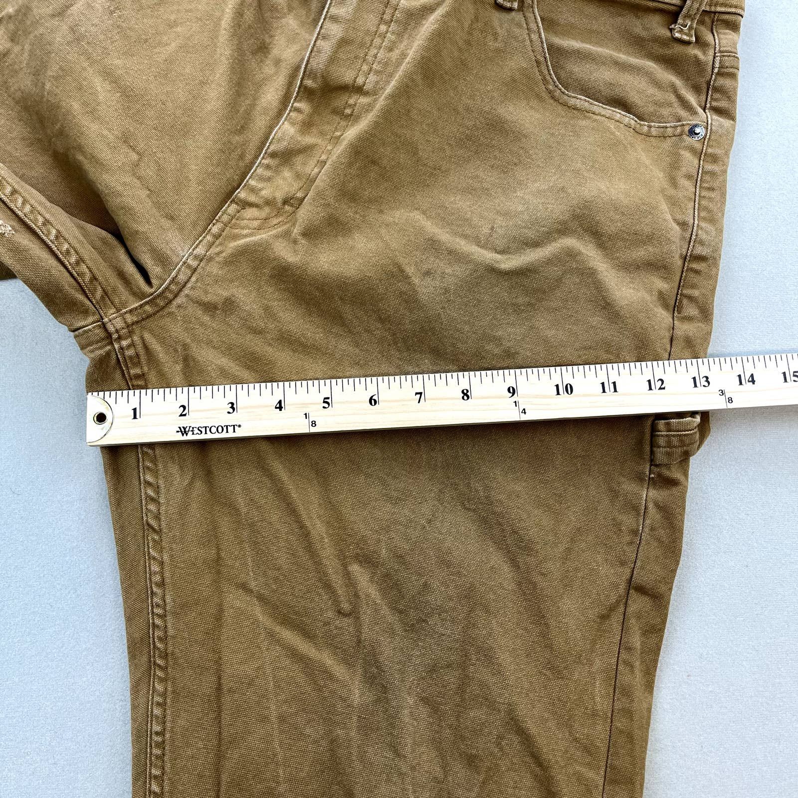 Dickies Dickies Carpenter Pants Mens 40x30 Tan Canvas Utility Work Size US 40 / EU 56 - 16 Thumbnail
