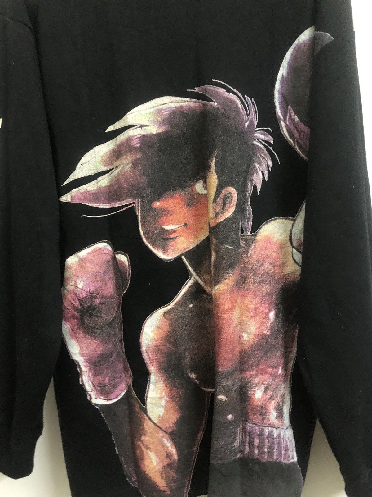 Cartoon Network ANIME❗️ Ashita no Joe Sweatshirts with Joe yabuki Picture Size US L / EU 52-54 / 3 - 5 Thumbnail