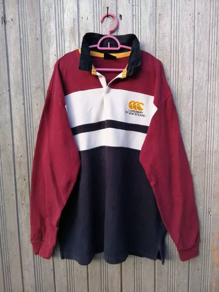 Canterbury of New Zealand VINTAGE CANTERBURY Rugby Shirt Size US XL / EU 56 / 4 - 1 Thumbnail