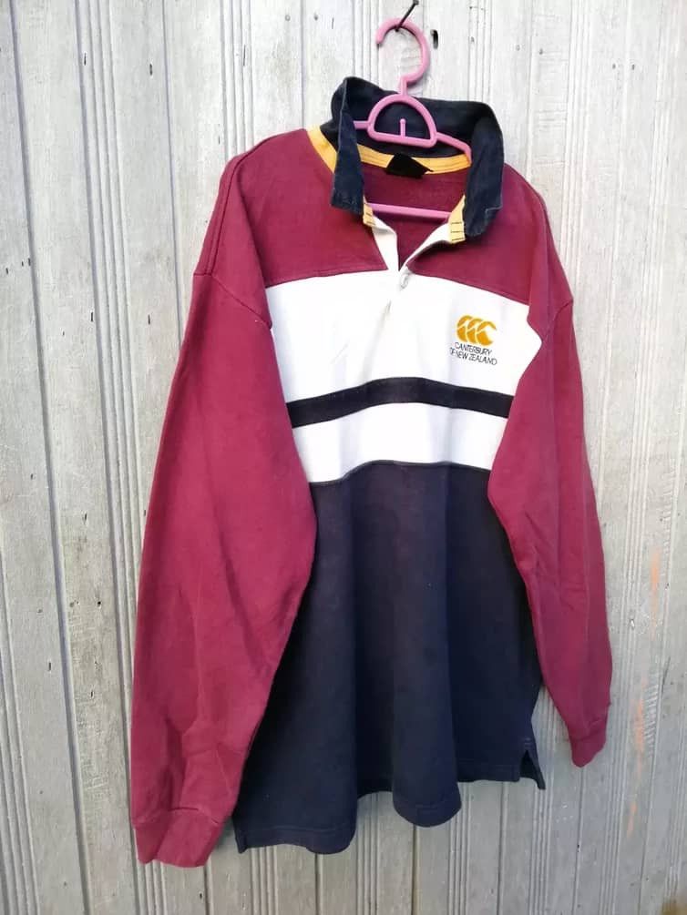 Canterbury of New Zealand VINTAGE CANTERBURY Rugby Shirt Size US XL / EU 56 / 4 - 6 Thumbnail