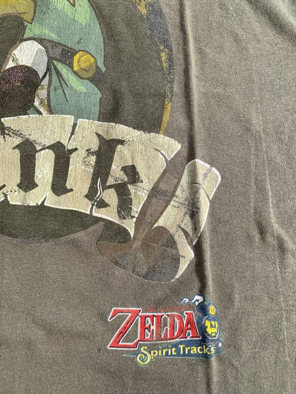 Nintendo VTG Y2K Nintendo Legends of Zelda Spirit Tracks Gaming Tee Size US L / EU 52-54 / 3 - 3 Thumbnail