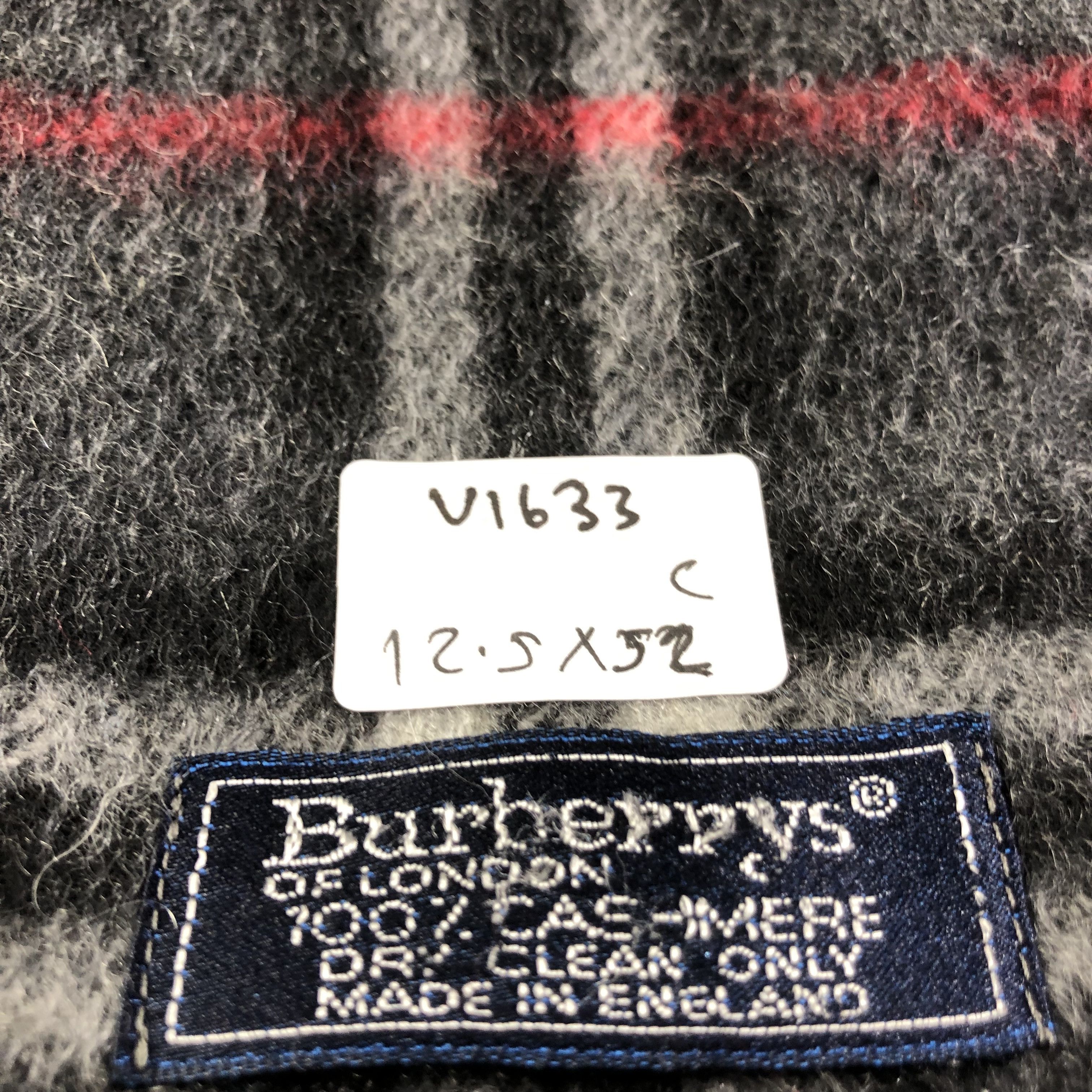 Burberry Burberrys Nova Check Cashmere Scarf Muffler V1633 Size ONE SIZE - 17 Thumbnail