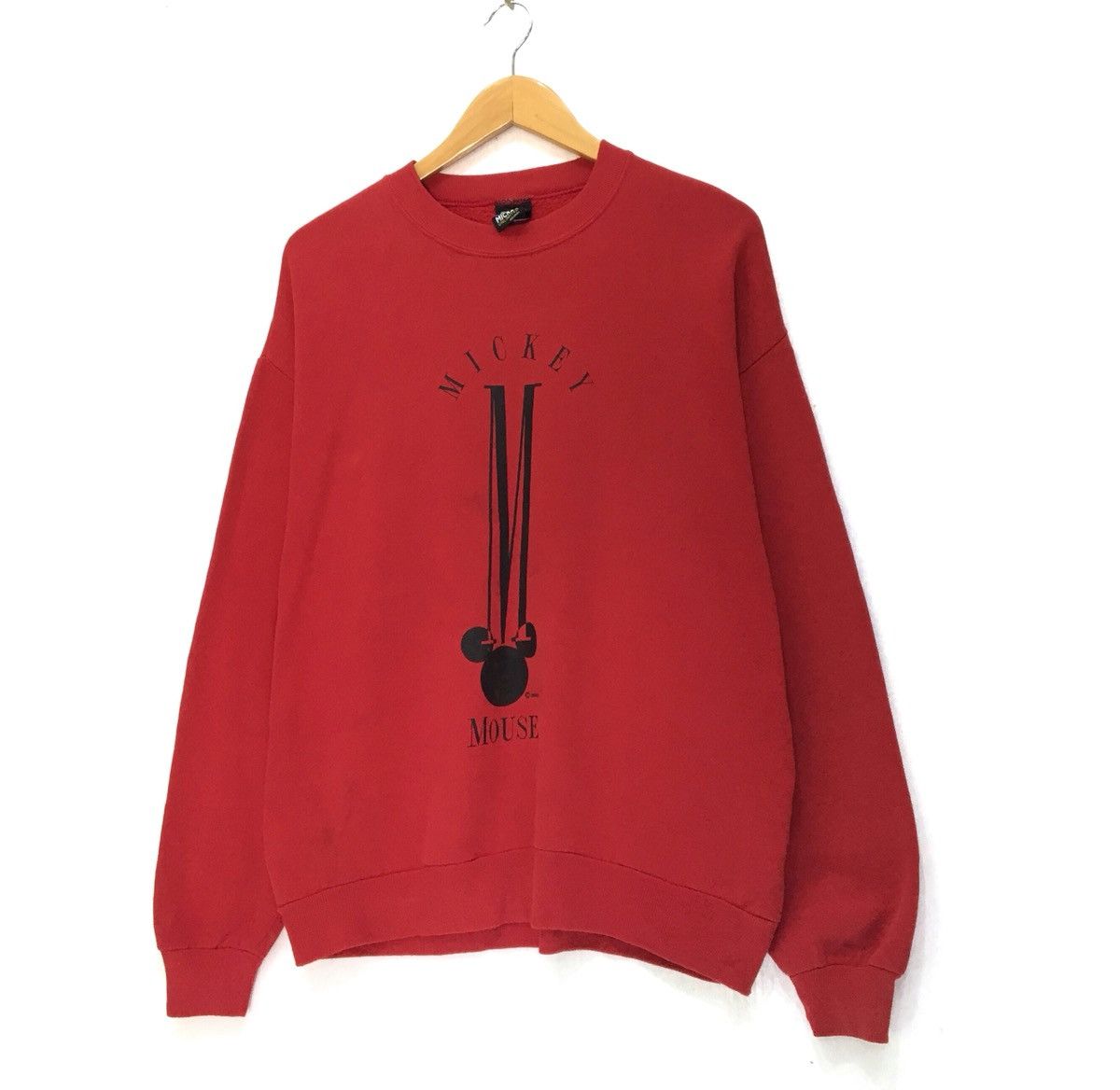 Disney Vintage Disney Mickey mouse CrewNeck Long Sleeve Sweatshirt Size US M / EU 48-50 / 2 - 2 Thumbnail