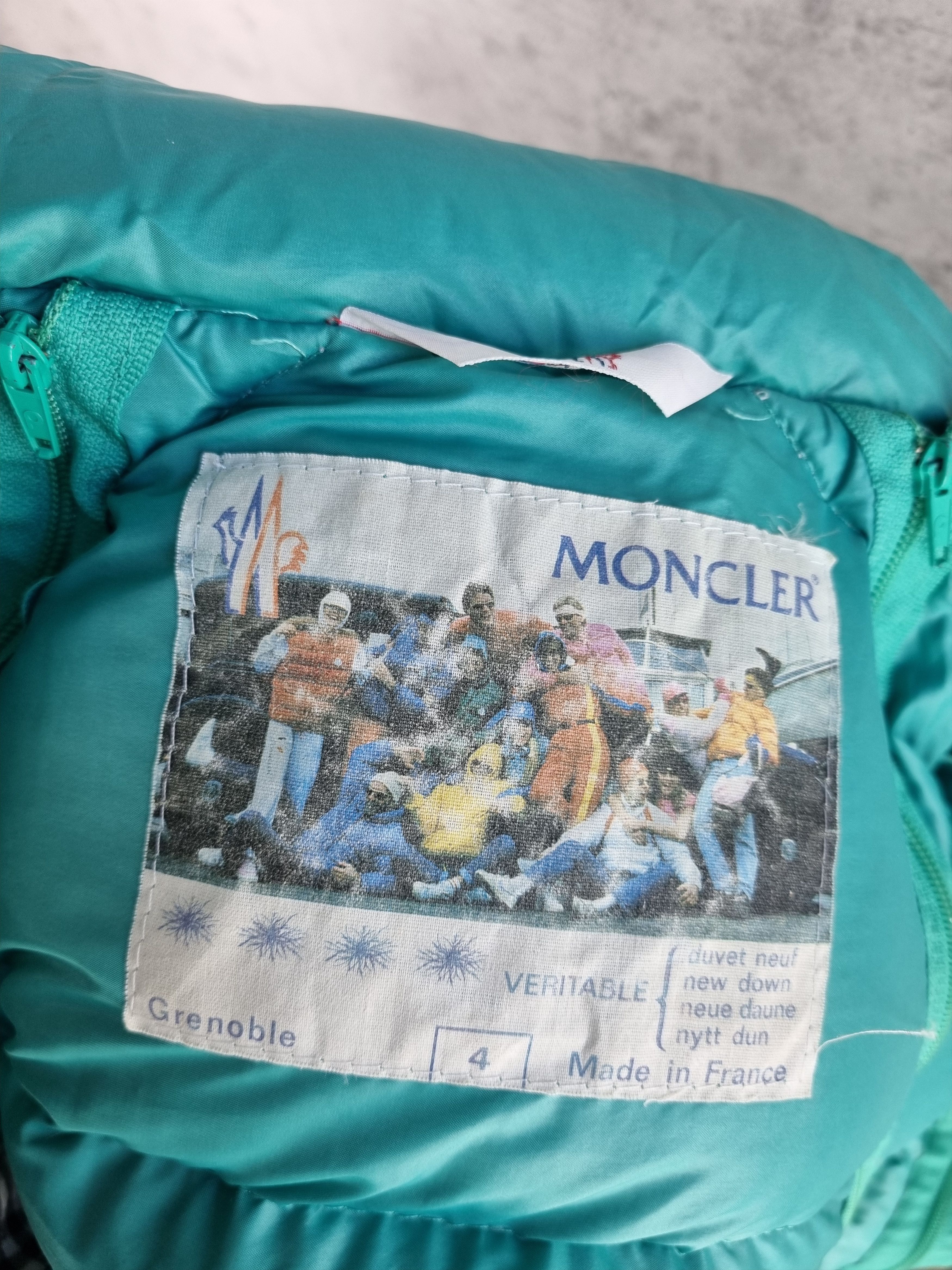 Moncler × Vintage Rare 80s MONCLER Down Jacket Size US L / EU 52-54 / 3 - 15 Thumbnail