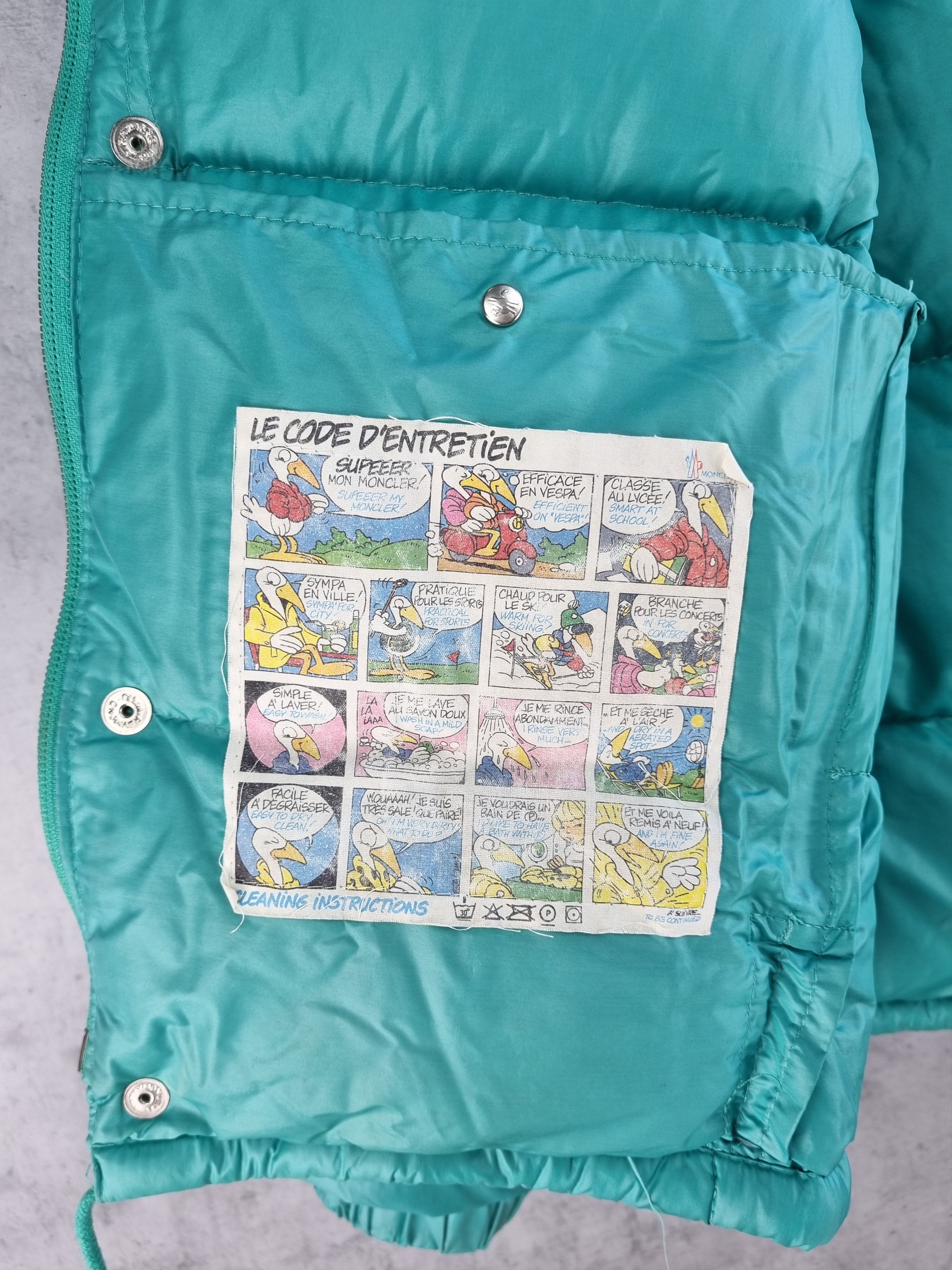 Moncler × Vintage Rare 80s MONCLER Down Jacket Size US L / EU 52-54 / 3 - 16 Thumbnail