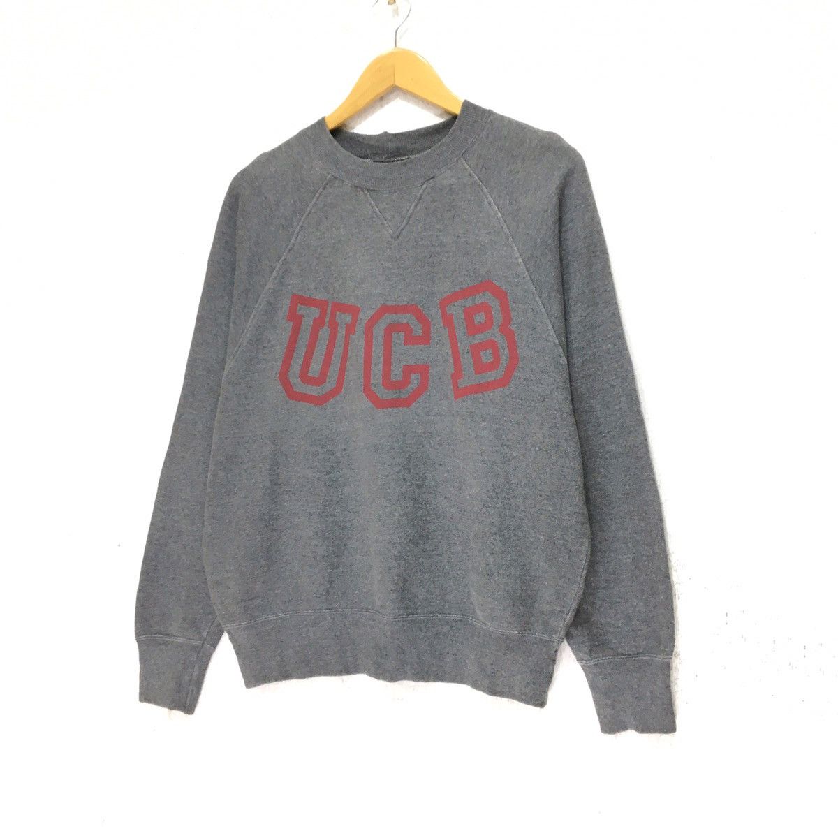 Benetton Benetton Crewneck Long Sleeve Sweatshirt Big Logo Size US S / EU 44-46 / 1 - 4 Thumbnail