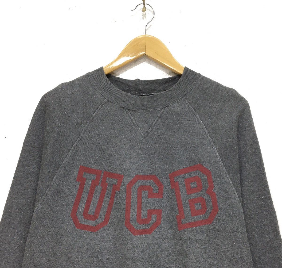 Benetton Benetton Crewneck Long Sleeve Sweatshirt Big Logo Size US S / EU 44-46 / 1 - 5 Thumbnail