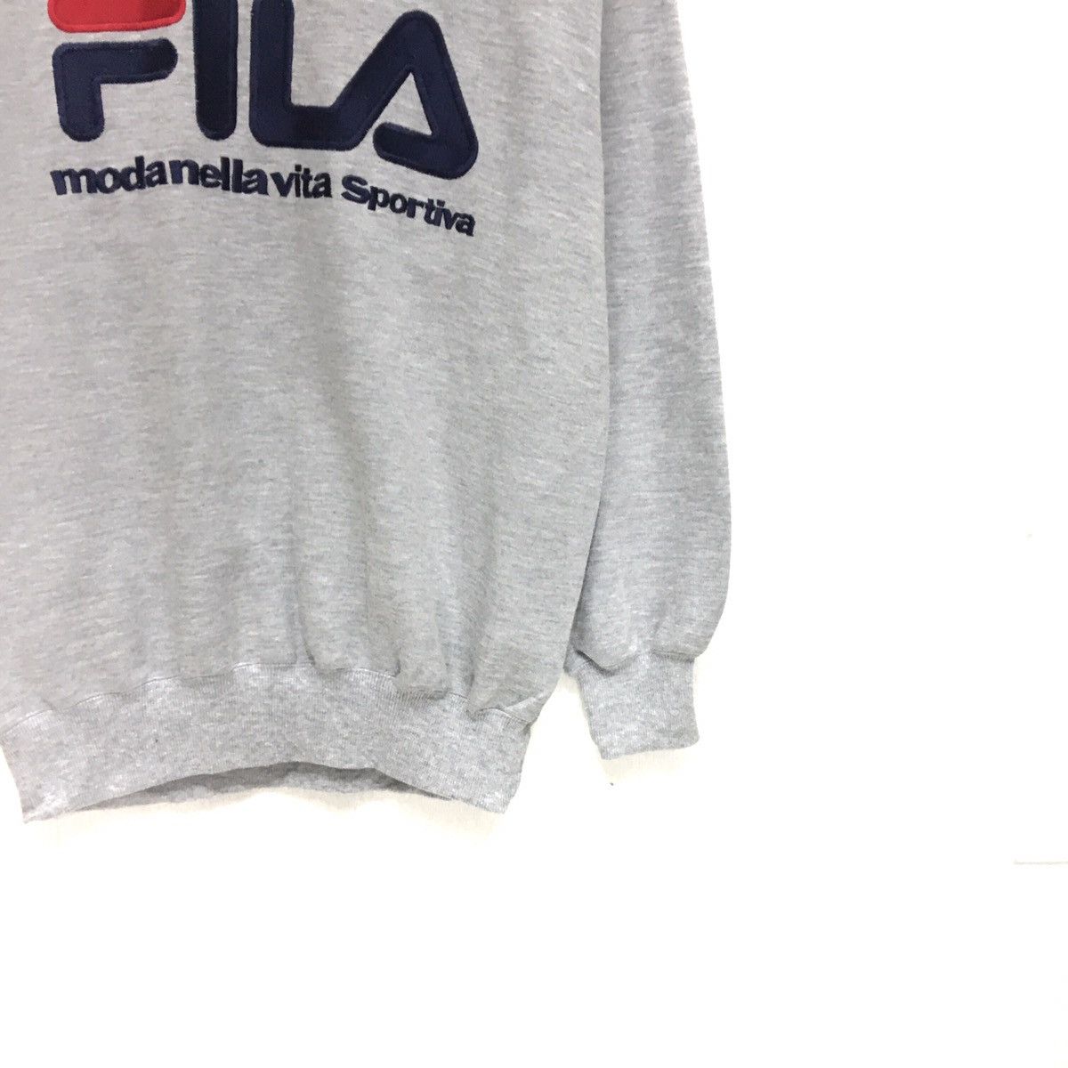 Fila Vintage 90s FILA Sweatshirt Embroidered Big Logo Size US L / EU 52-54 / 3 - 5 Thumbnail