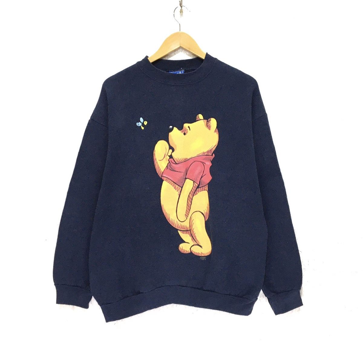 Cartoon Network Vintage 90s Pooh Disney Crewneck Sweatshirt Big Logo Size US M / EU 48-50 / 2 - 1 Thumbnail
