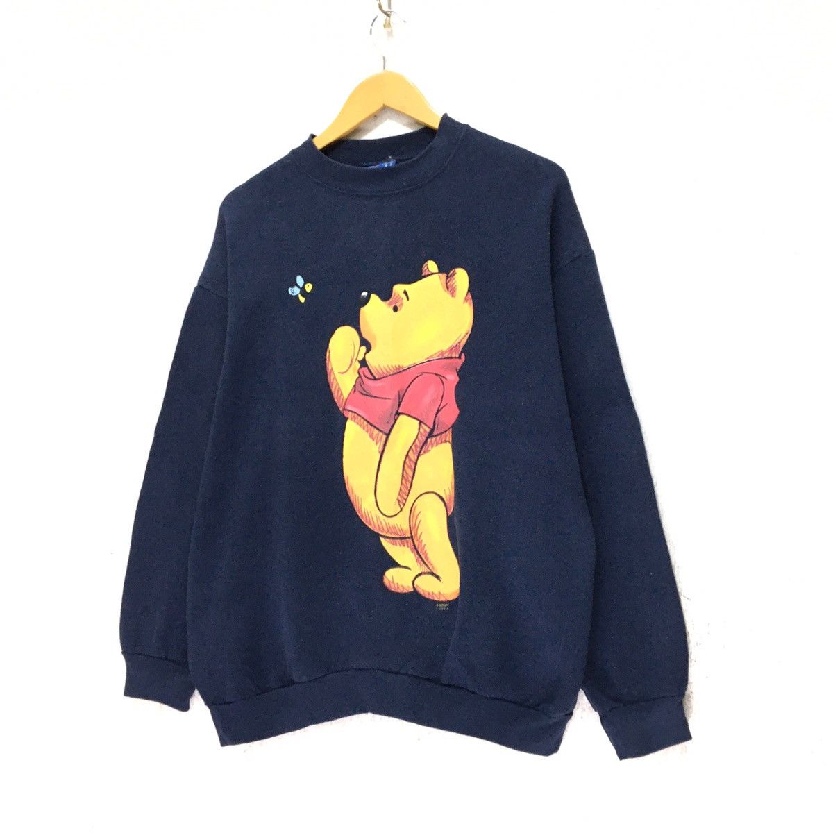 Cartoon Network Vintage 90s Pooh Disney Crewneck Sweatshirt Big Logo Size US M / EU 48-50 / 2 - 4 Thumbnail