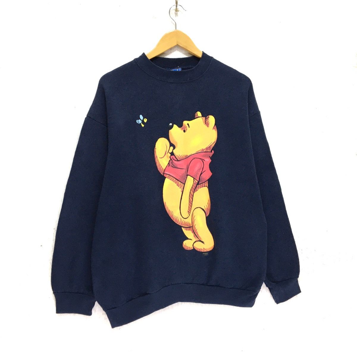 Cartoon Network Vintage 90s Pooh Disney Crewneck Sweatshirt Big Logo Size US M / EU 48-50 / 2 - 3 Thumbnail