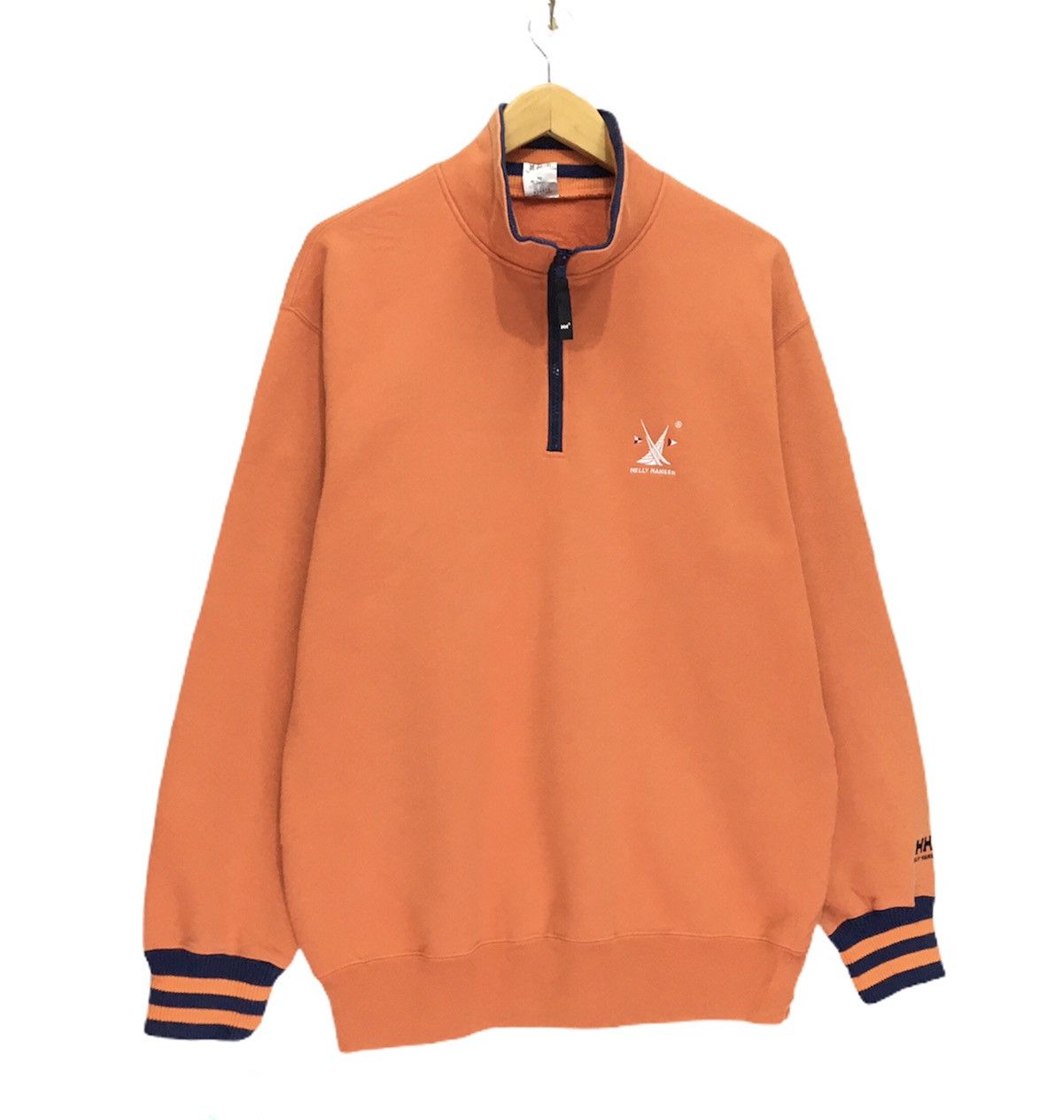 Helly Hansen Vintage 90s Helly Hansen Half Zip Sweatshirt Size US L / EU 52-54 / 3 - 4 Thumbnail