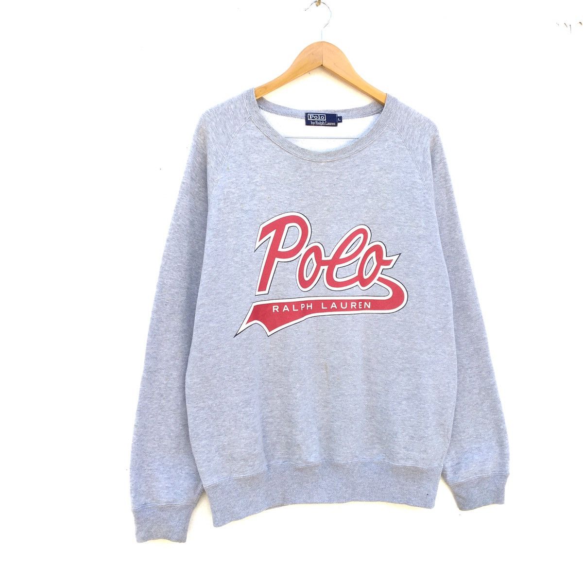 Polo Ralph Lauren Vintage POLO RALPH LAUREN Sweatshirt Size US L / EU 52-54 / 3 - 3 Thumbnail