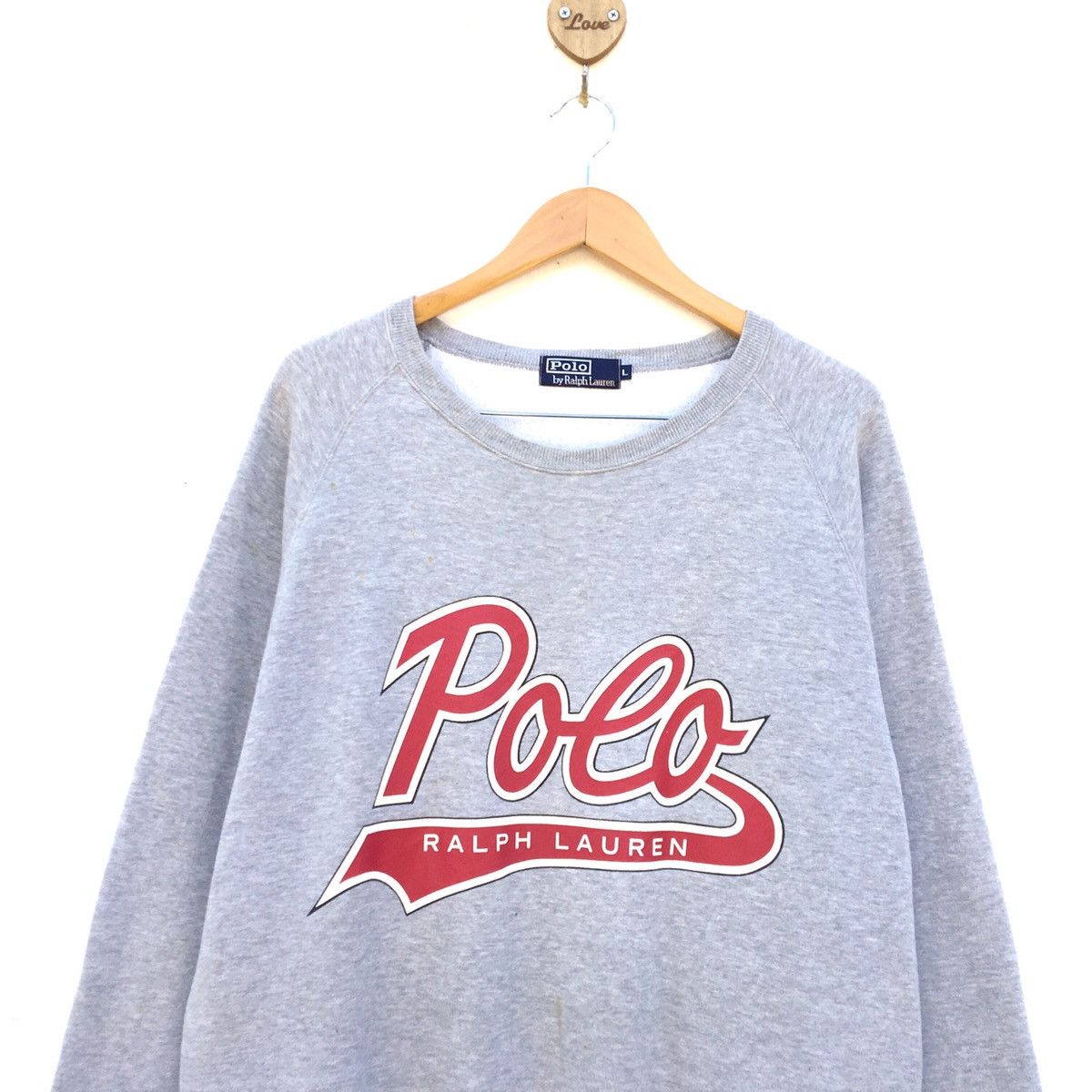 Polo Ralph Lauren Vintage POLO RALPH LAUREN Sweatshirt Size US L / EU 52-54 / 3 - 4 Thumbnail