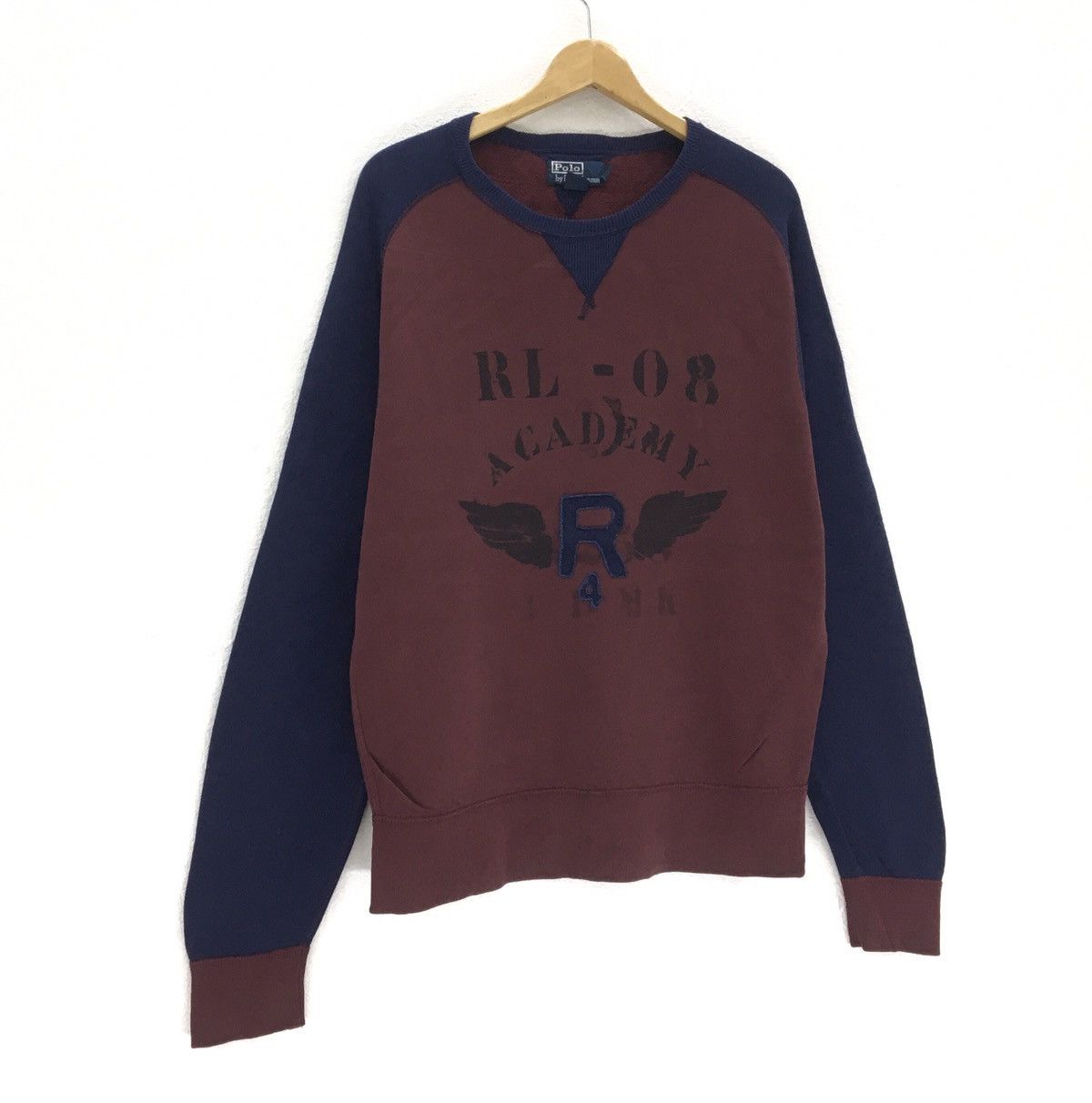 Polo Ralph Lauren Polo Ralph Lauren RL 08 Academy Crewneck Sweatshirt Size US L / EU 52-54 / 3 - 2 Thumbnail
