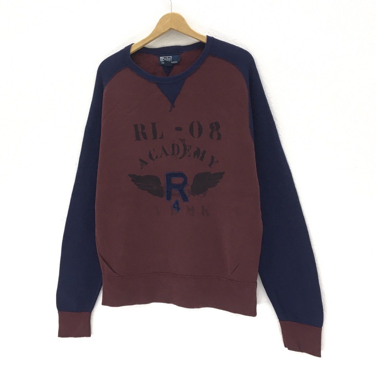Polo Ralph Lauren Polo Ralph Lauren RL 08 Academy Crewneck Sweatshirt Size US L / EU 52-54 / 3 - 3 Thumbnail