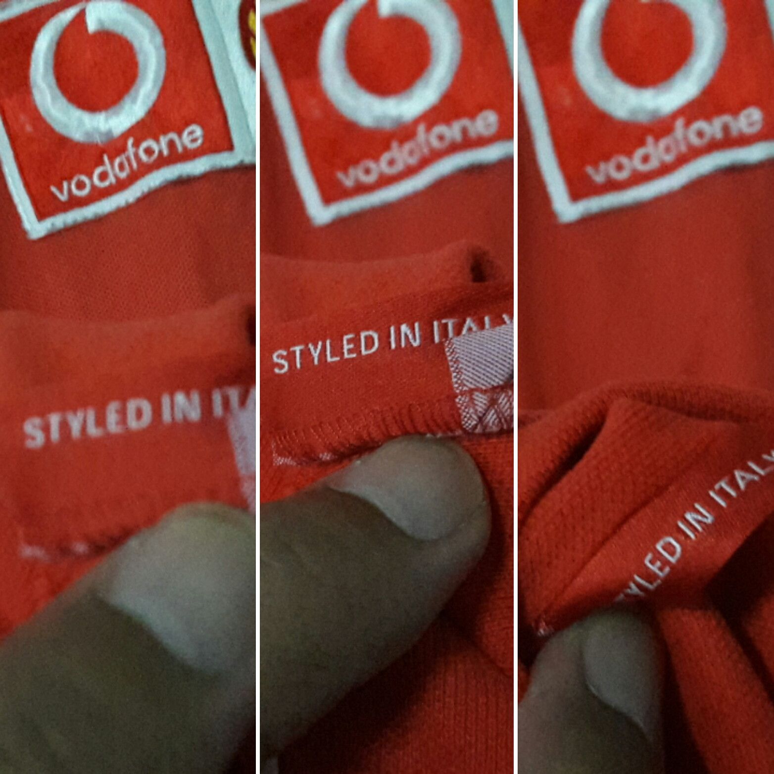 Ferrari vintage Fila X Ferrari X Shell X Vodafone F1 G1 racing Size US L / EU 52-54 / 3 - 7 Thumbnail