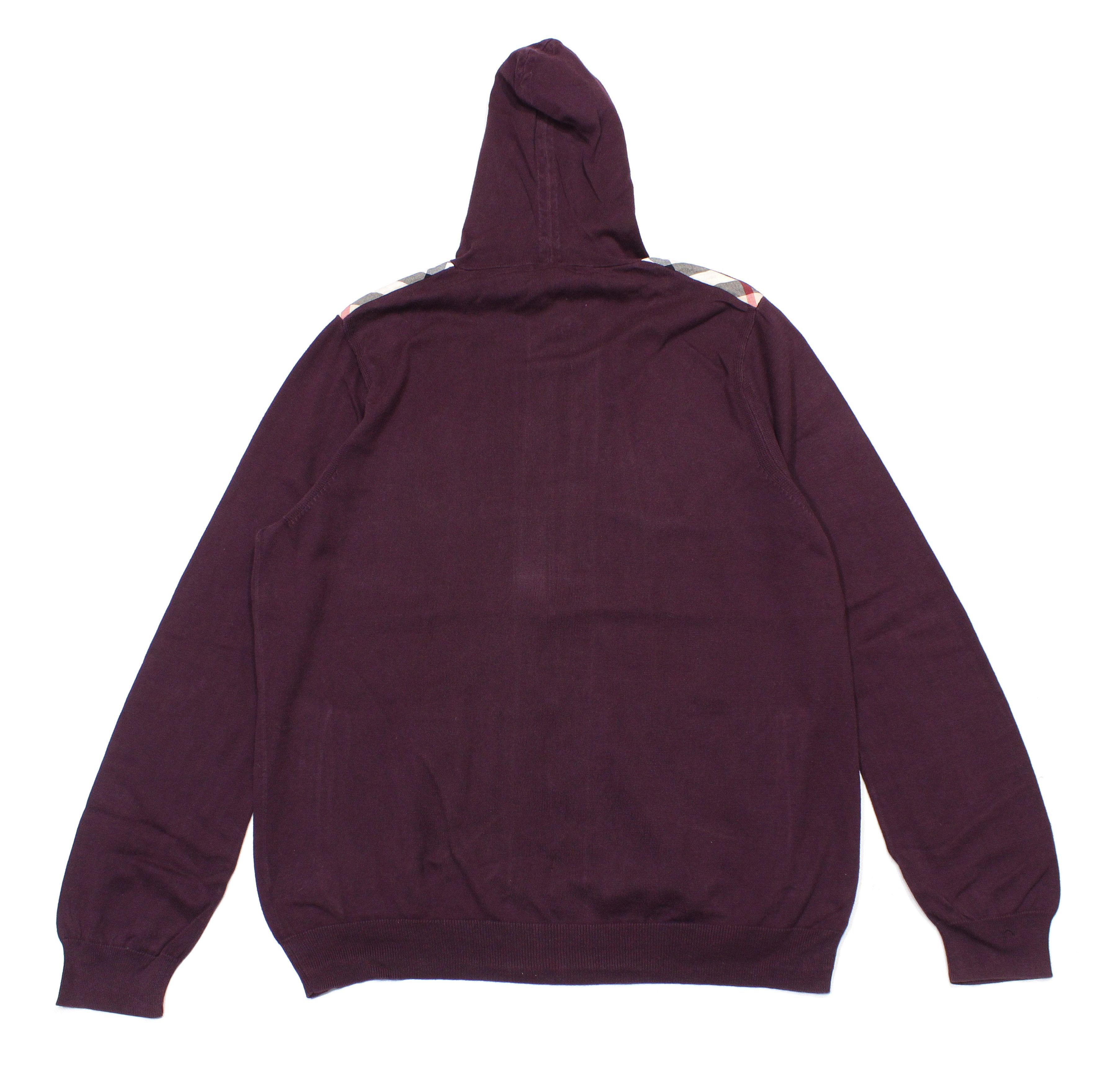 Burberry Brit Nova Check Details Hoodie Size US XL / EU 56 / 4 - 2 Thumbnail