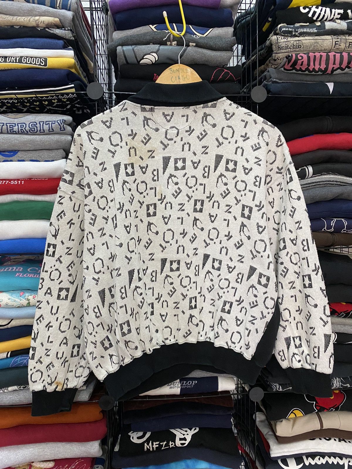 Japanese Brand × Vintage Salamanca 89’ Exploration Collar Sweatshirt Size US L / EU 52-54 / 3 - 2 Thumbnail