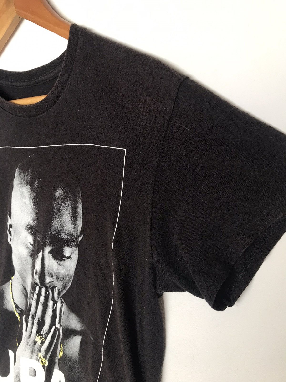 Band Tees Tupac Tribute Overprint Tshirt faded black Size US S / EU 44-46 / 1 - 5 Thumbnail
