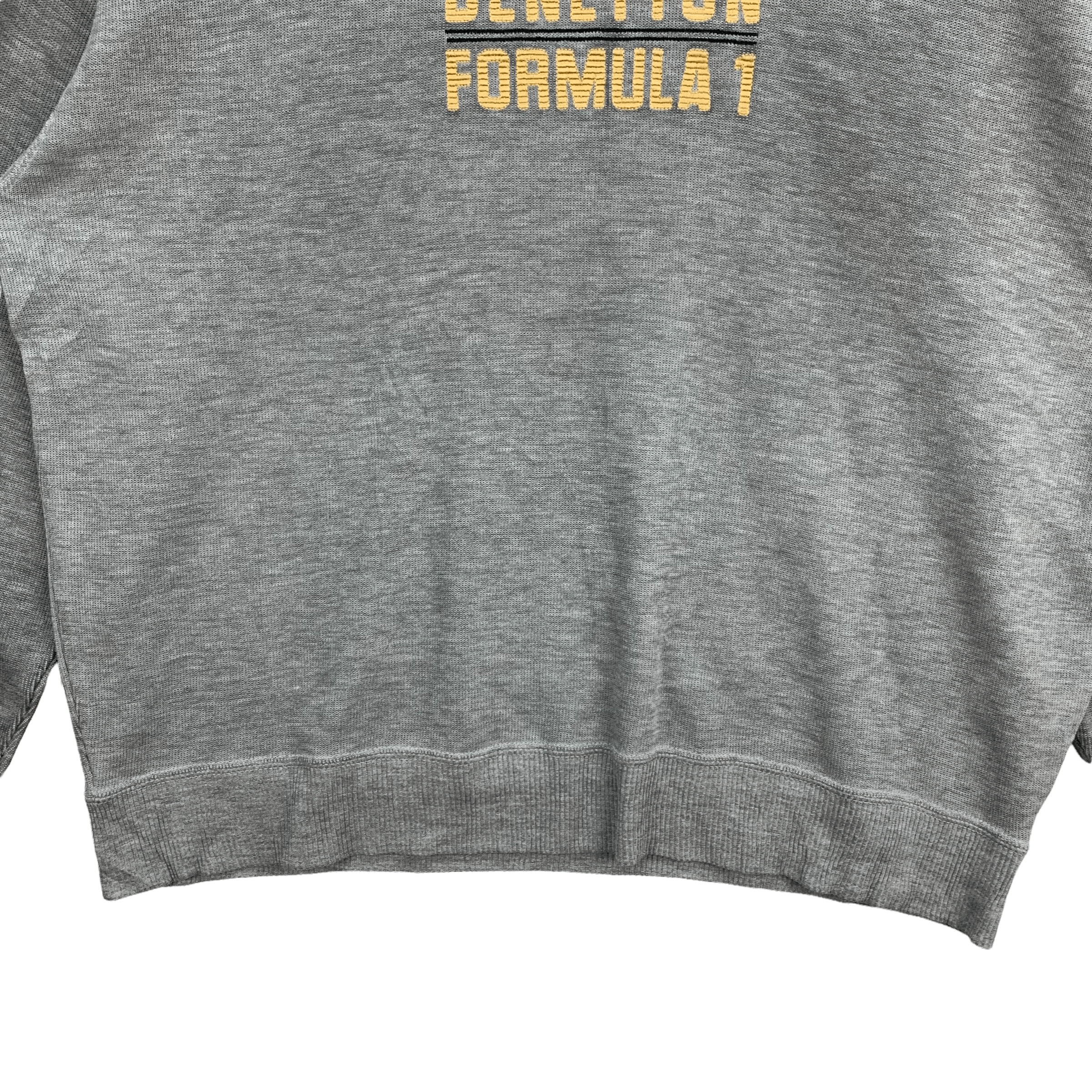 Benetton Benetton Formula 1 Embroidery Logo Sweatshirts #3832-133 Size US L / EU 52-54 / 3 - 4 Thumbnail