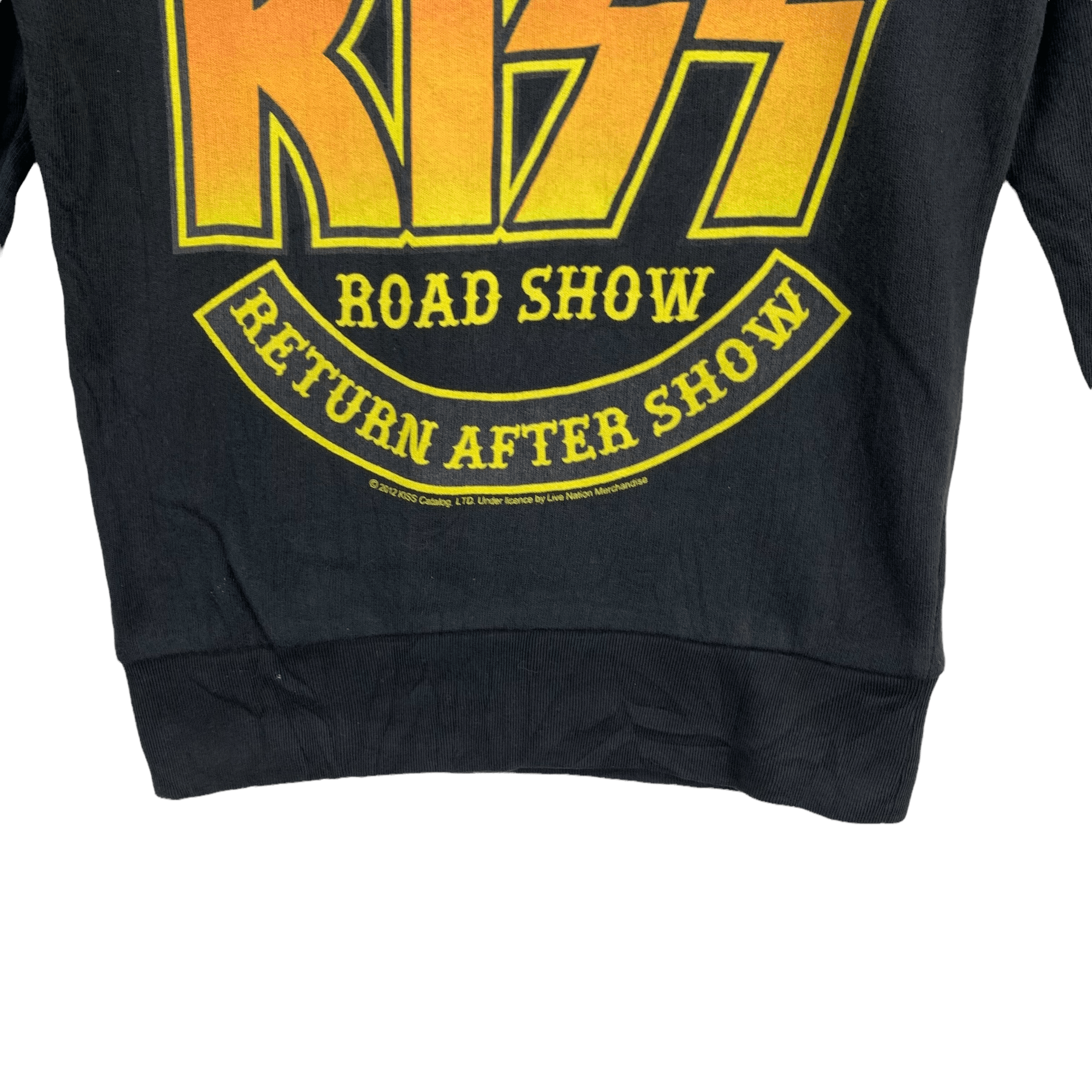 Band Tees Kiss Printed Logo Women Sweatshirts #3831-133 Size S / US 4 / IT 40 - 4 Thumbnail