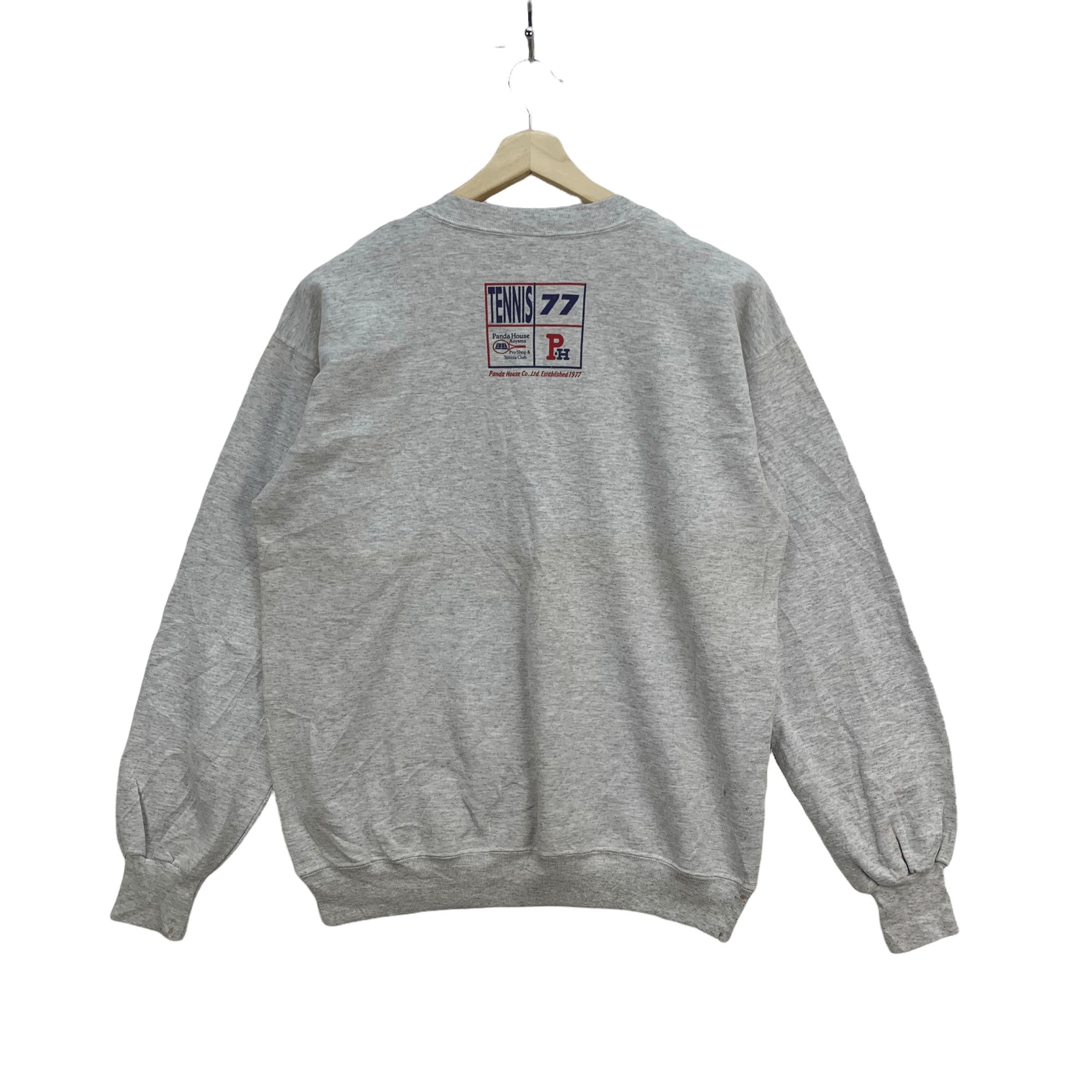Vintage Panda House Pro Shop & Tennis Club Sweatshirts #3825-133 Size US L / EU 52-54 / 3 - 6 Thumbnail