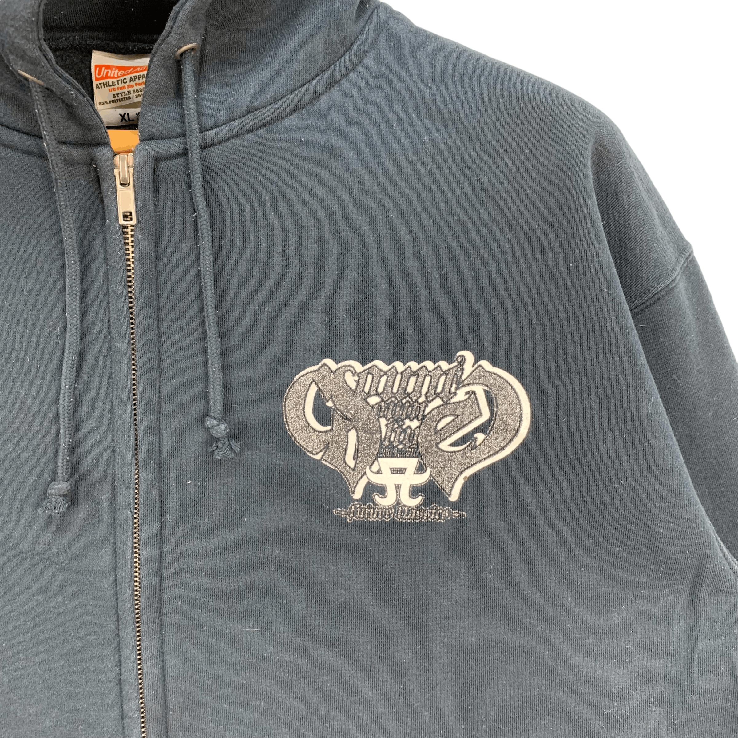 Japanese Brand Vintage United Athle Graphic Hoodies #3890-134 Size US XL / EU 56 / 4 - 4 Thumbnail