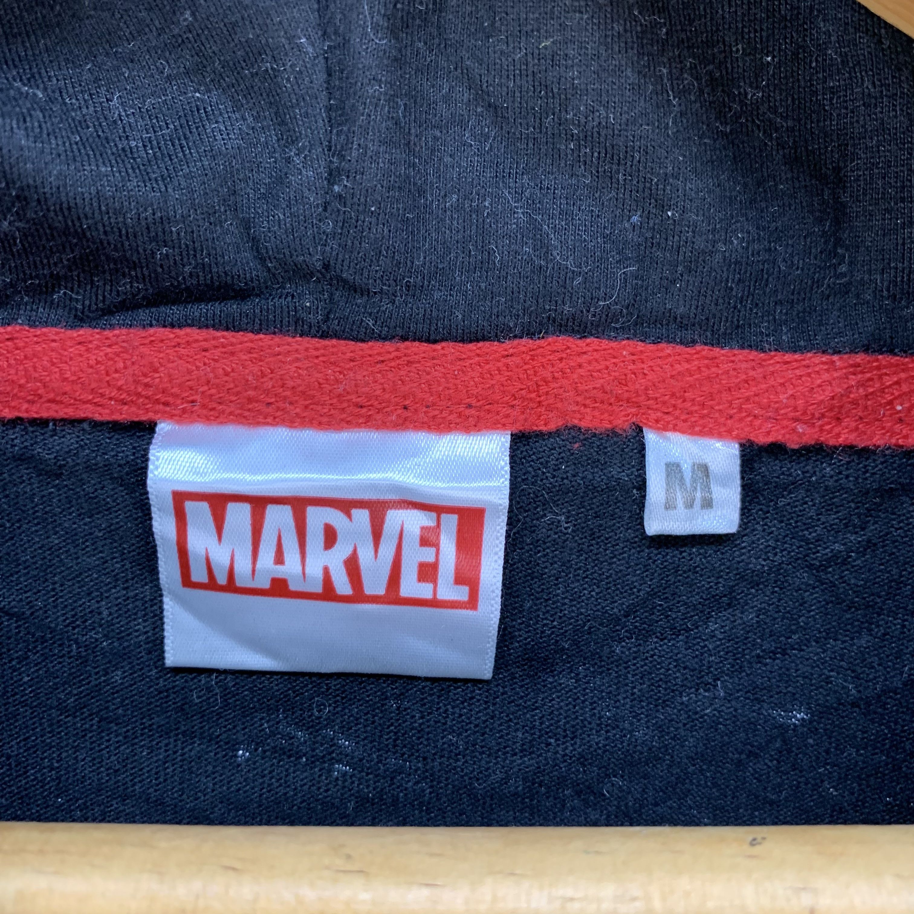 Marvel Comics Marvel Nice Design Center Logo Pullover Hoodies #3889-134 Size US M / EU 48-50 / 2 - 6 Thumbnail