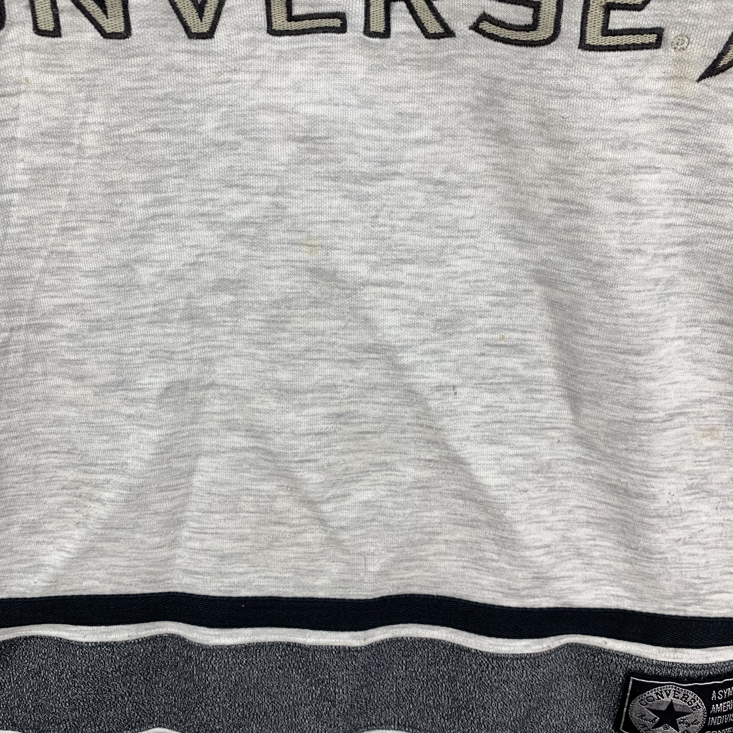 Converse Converse Half Zip Turtle Neck Big Logo Jumper #3885-134 Size US M / EU 48-50 / 2 - 4 Thumbnail