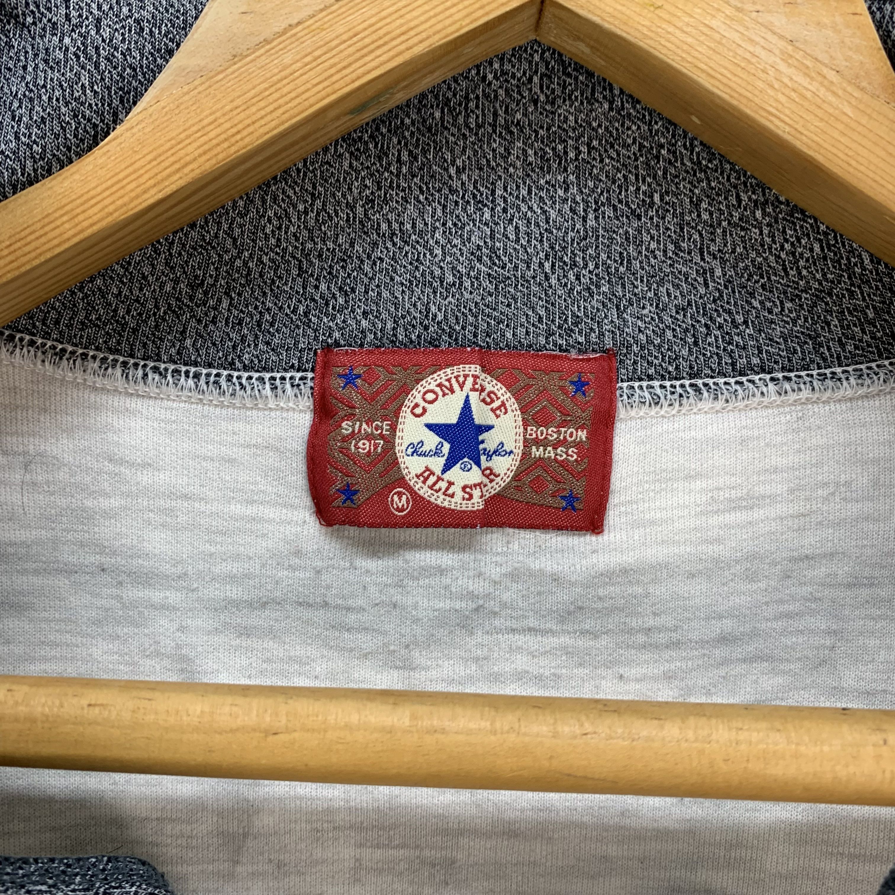 Converse Converse Half Zip Turtle Neck Big Logo Jumper #3885-134 Size US M / EU 48-50 / 2 - 8 Thumbnail