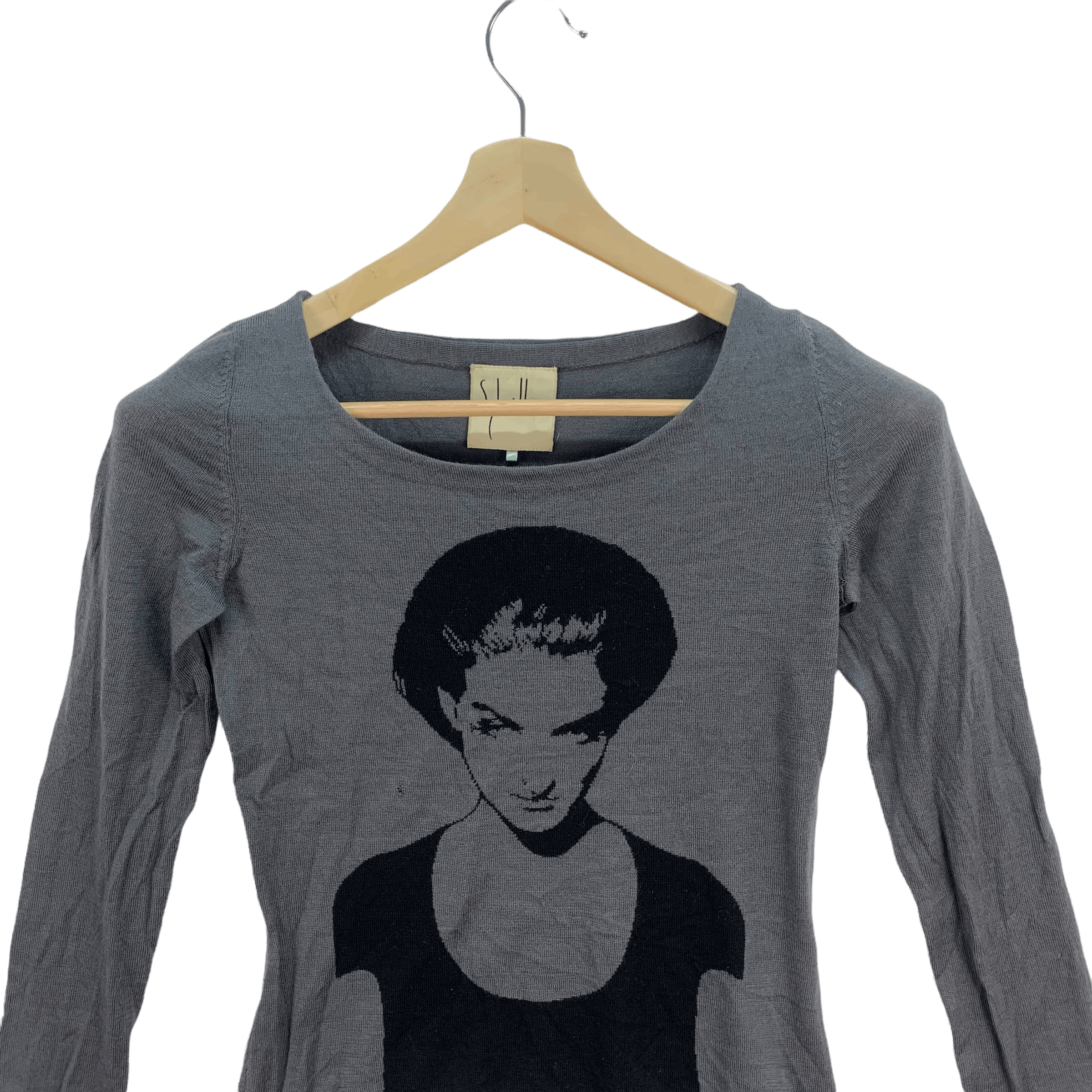 Japanese Brand Shilla Printed Long Sleeve T Shirts #3860-134 Size M / US 6-8 / IT 42-44 - 2 Thumbnail