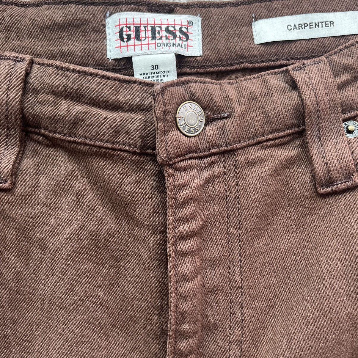 Guess Guess Originals Brown Carpenter Pants Size US 30 / EU 46 - 2 Thumbnail