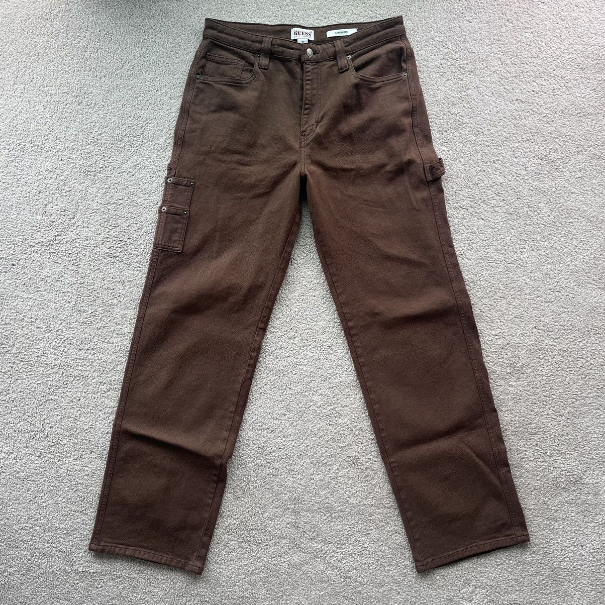 Guess Guess Originals Brown Carpenter Pants Size US 30 / EU 46 - 1 Thumbnail