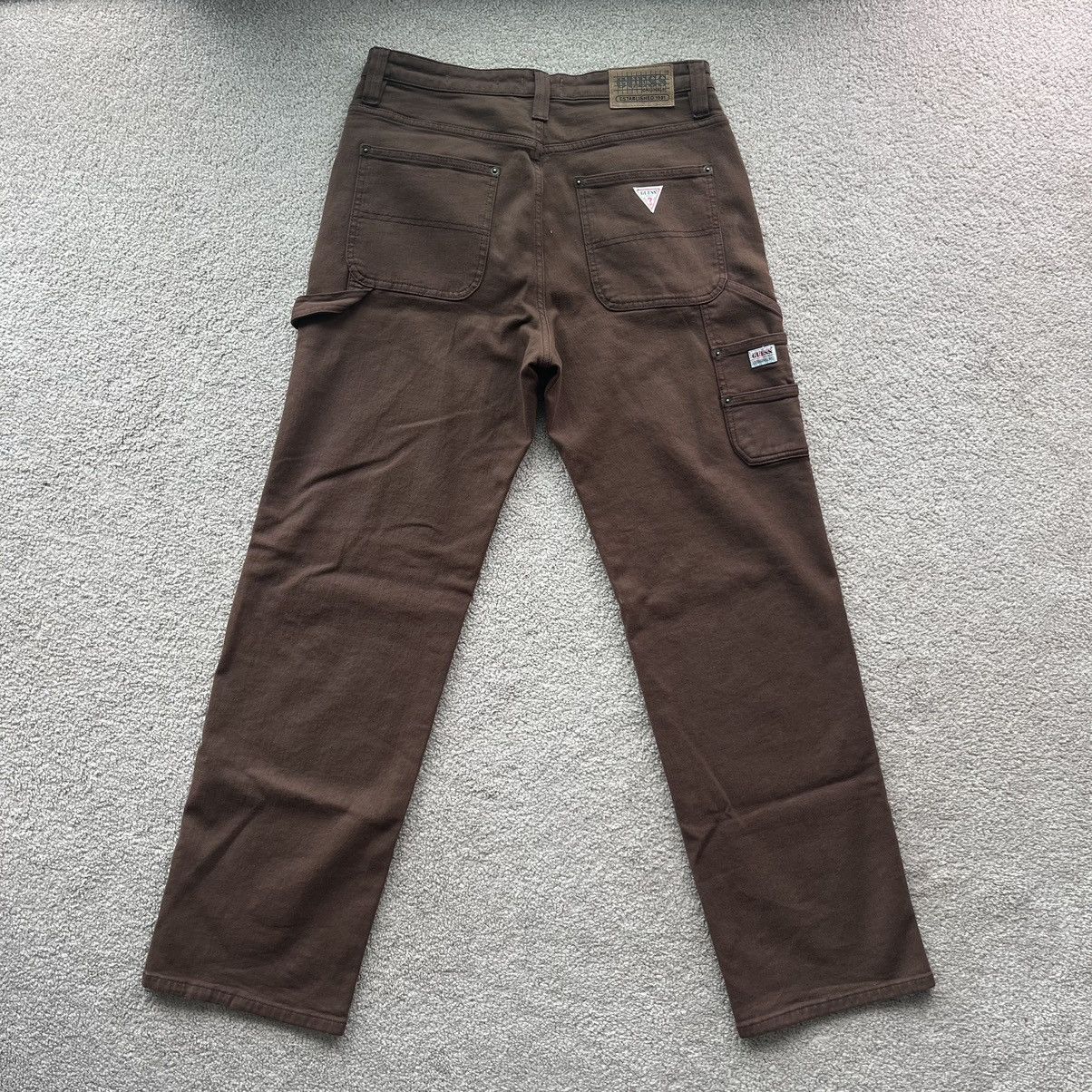 Guess Guess Originals Brown Carpenter Pants Size US 30 / EU 46 - 4 Thumbnail