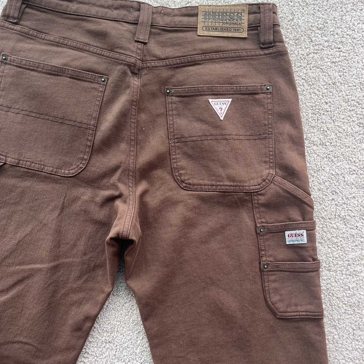 Guess Guess Originals Brown Carpenter Pants Size US 30 / EU 46 - 5 Thumbnail