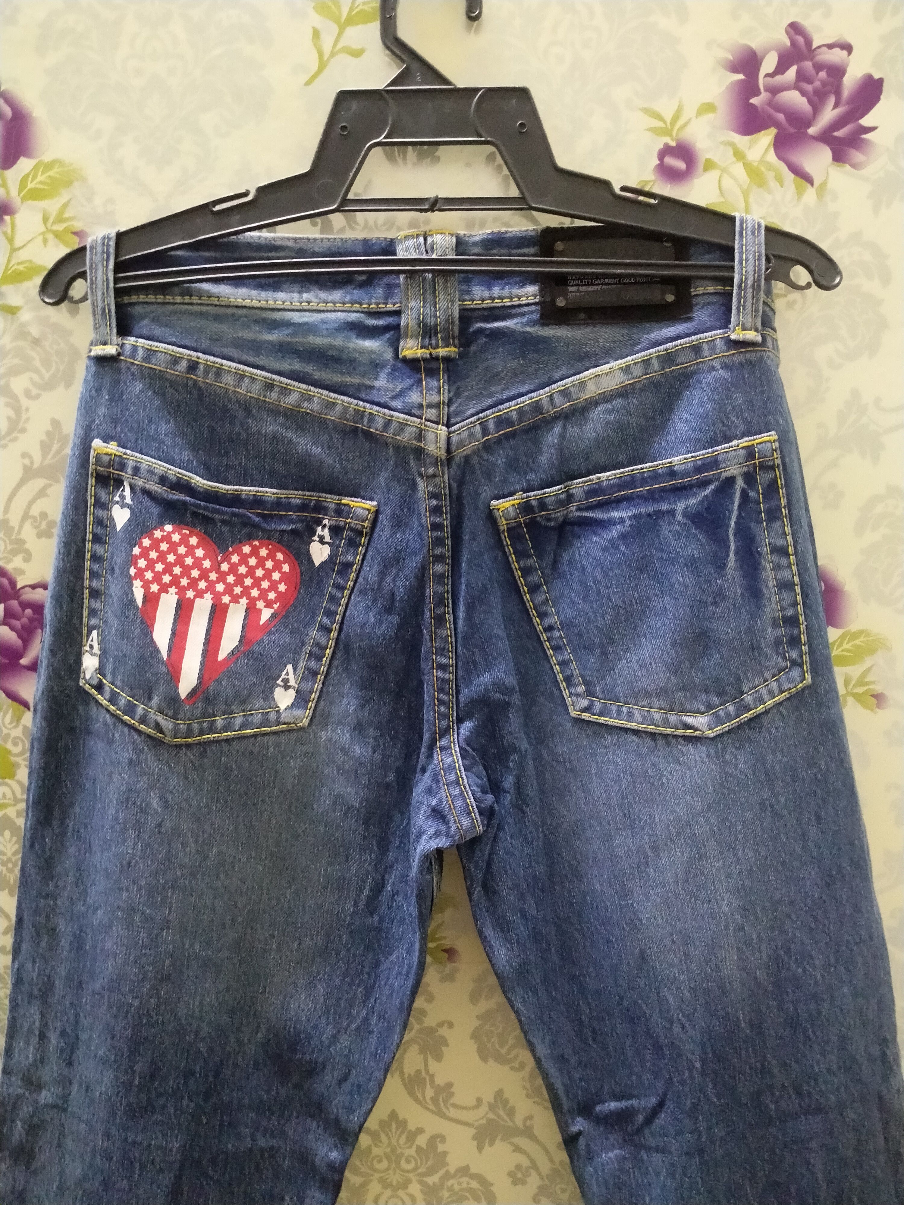 Japanese Brand CO & LU DENIM SELVEDGE/WELCOME PLAY GAME JEANS Size US 31 - 6 Thumbnail