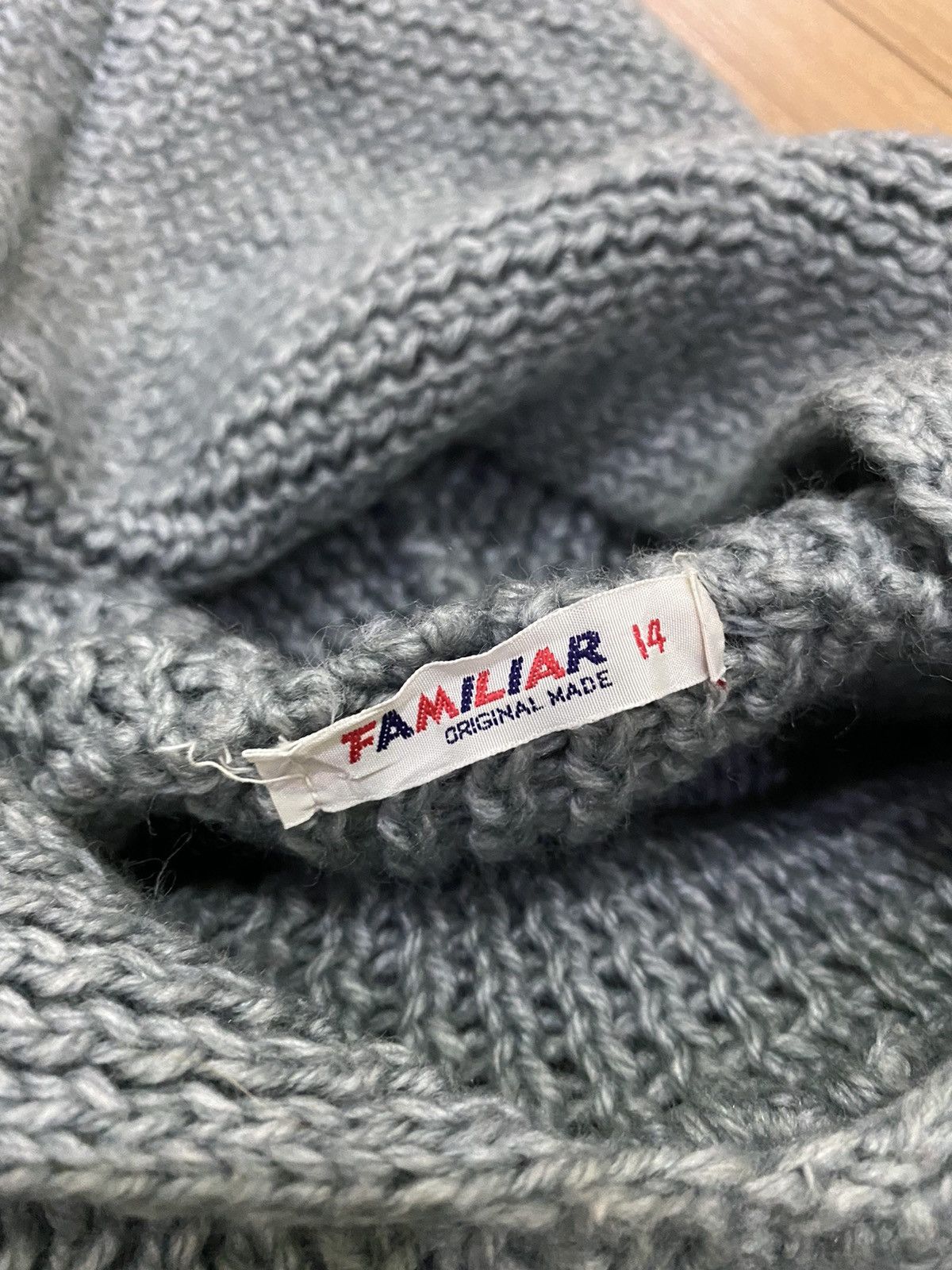 Japanese Brand × Other Familiar Origanal Made Knitwear Hoddies Size US M / EU 48-50 / 2 - 5 Thumbnail