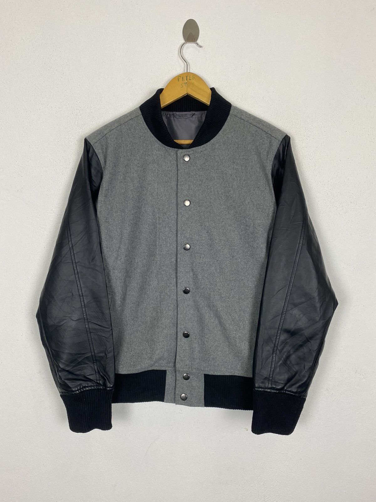 Japanese Brand ZIP FIVE VARSITY JACKET Size US M / EU 48-50 / 2 - 2 Thumbnail