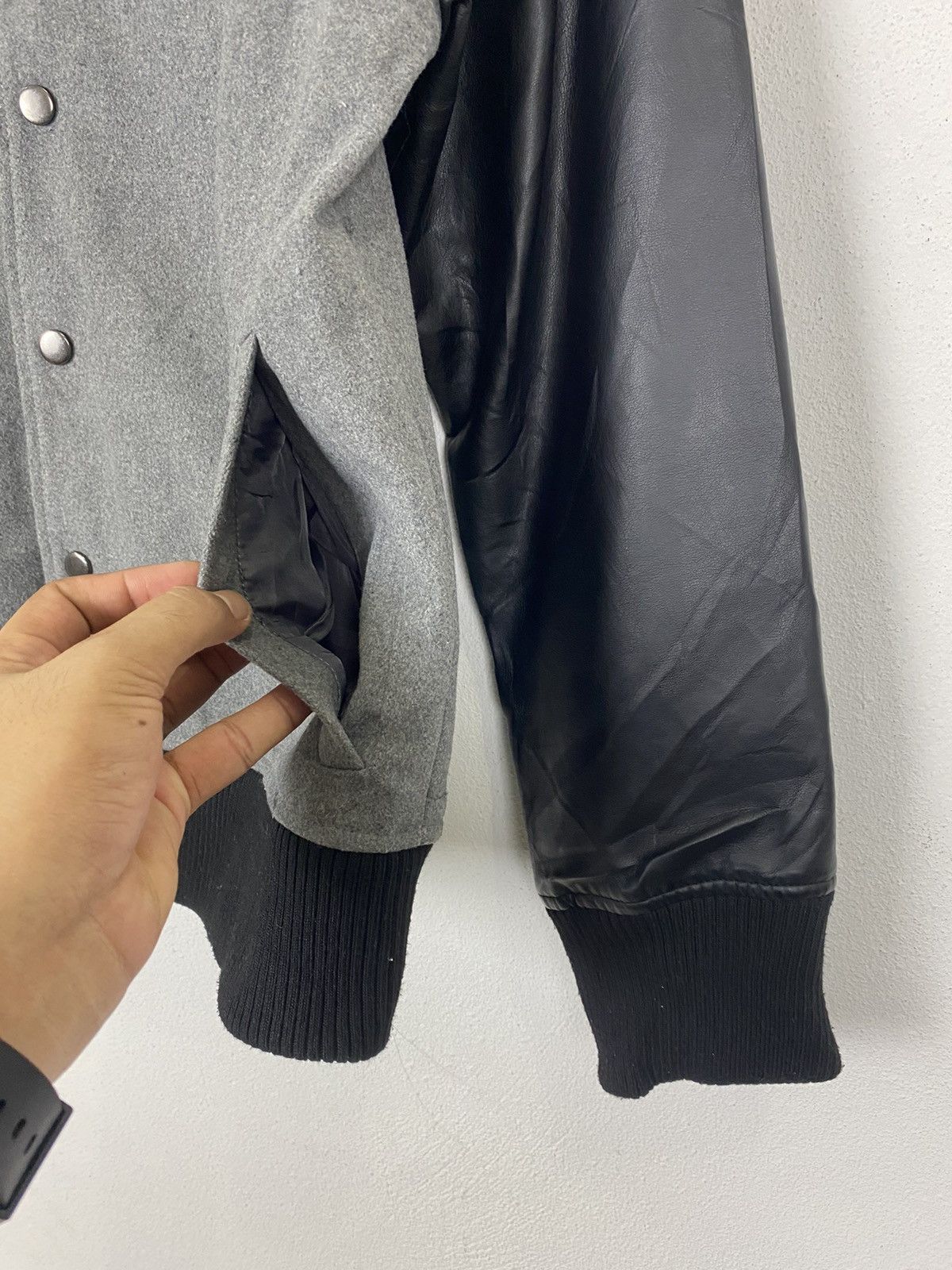 Japanese Brand ZIP FIVE VARSITY JACKET Size US M / EU 48-50 / 2 - 9 Thumbnail